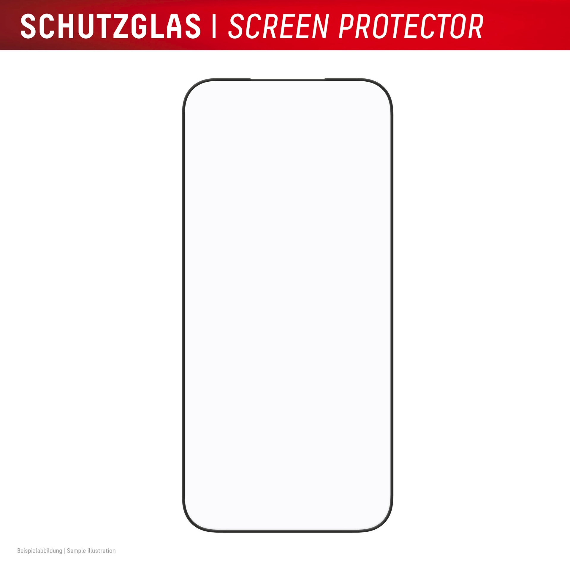 Displex Displayschutzglas »Premium Glass Screen Protector mit EASY-ON MountMaster« für Apple iPhone 17 Pro Max Displayschutzfolie, Schutzfolie, Bildschirmschutz, kratz- & stoßfest