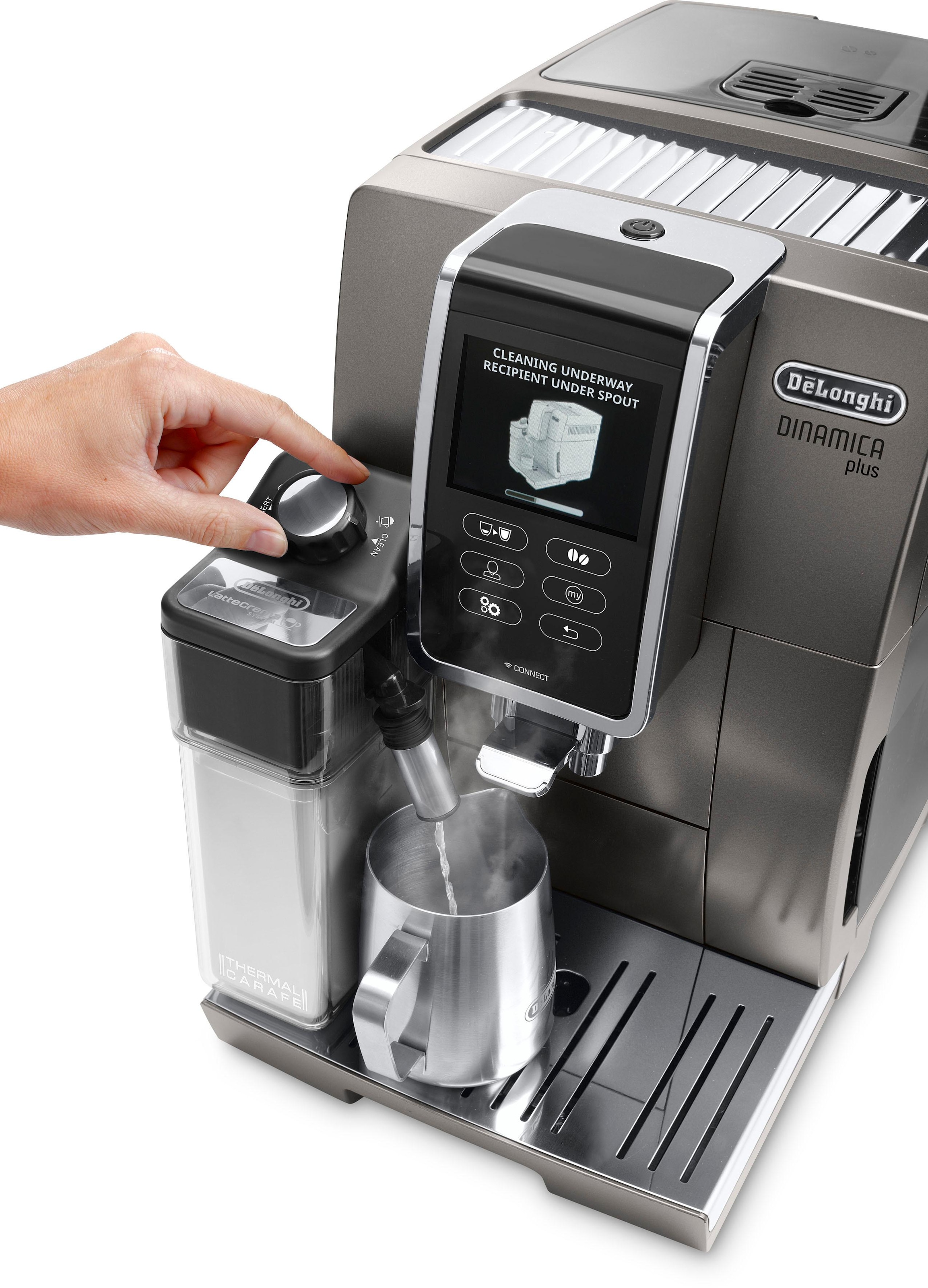 De'Longhi Kaffeevollautomat »Dinamica Plus ECAM 370.95.T«