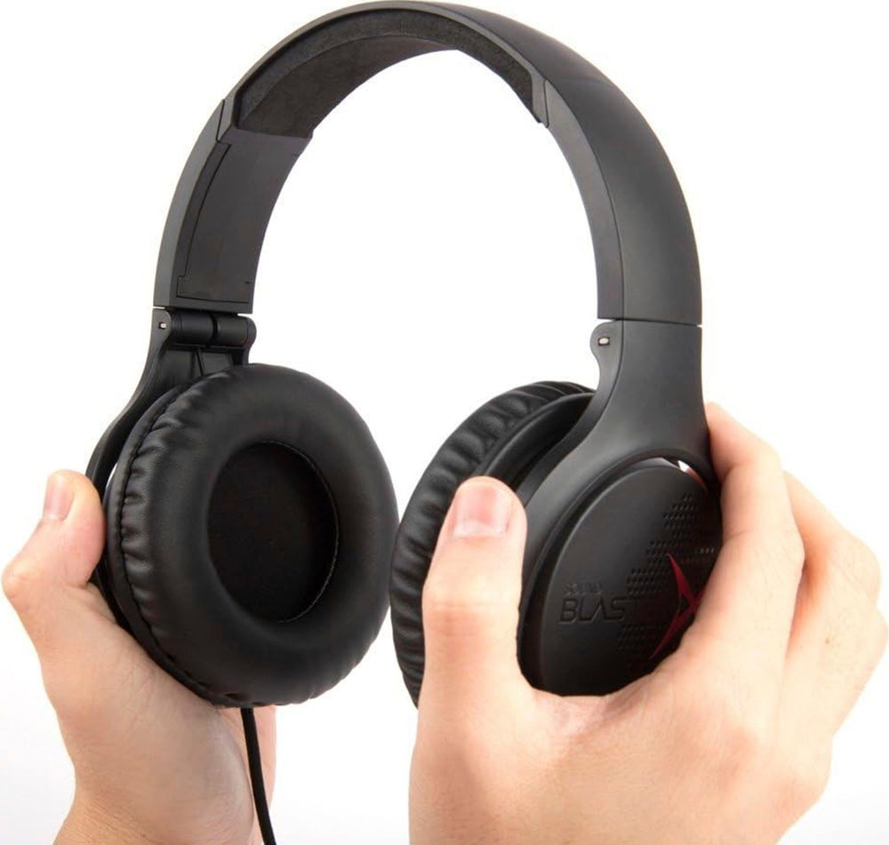 abnehmbar- PS4 One für kaufen »Sound Creative BlasterX Rauschunterdrückung, Gaming-Headset online XBOX und Mikrofon PC, H3«,