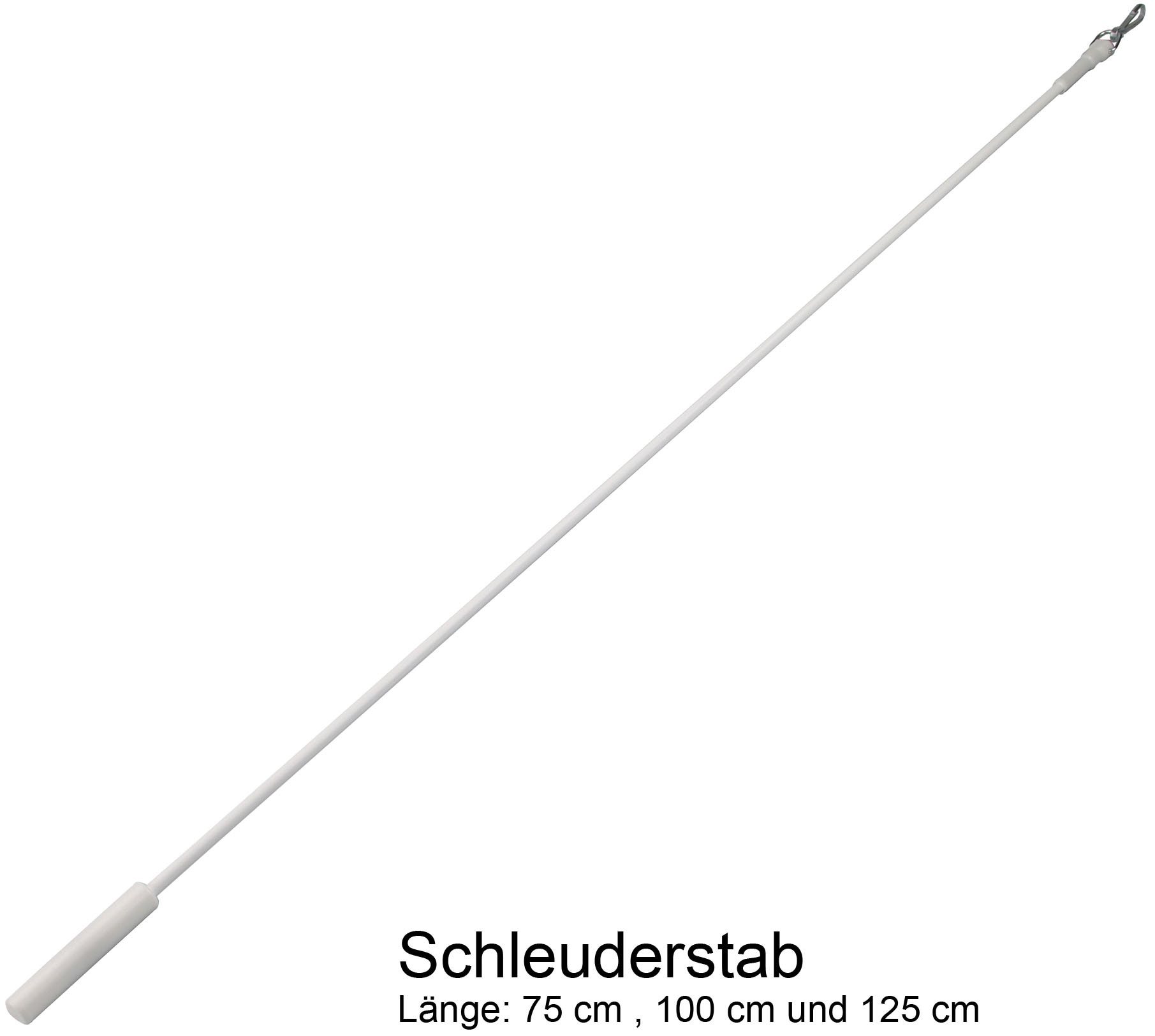 Liedeco Schleuderstab, (1 St.), für Seitenschals, Gardinen