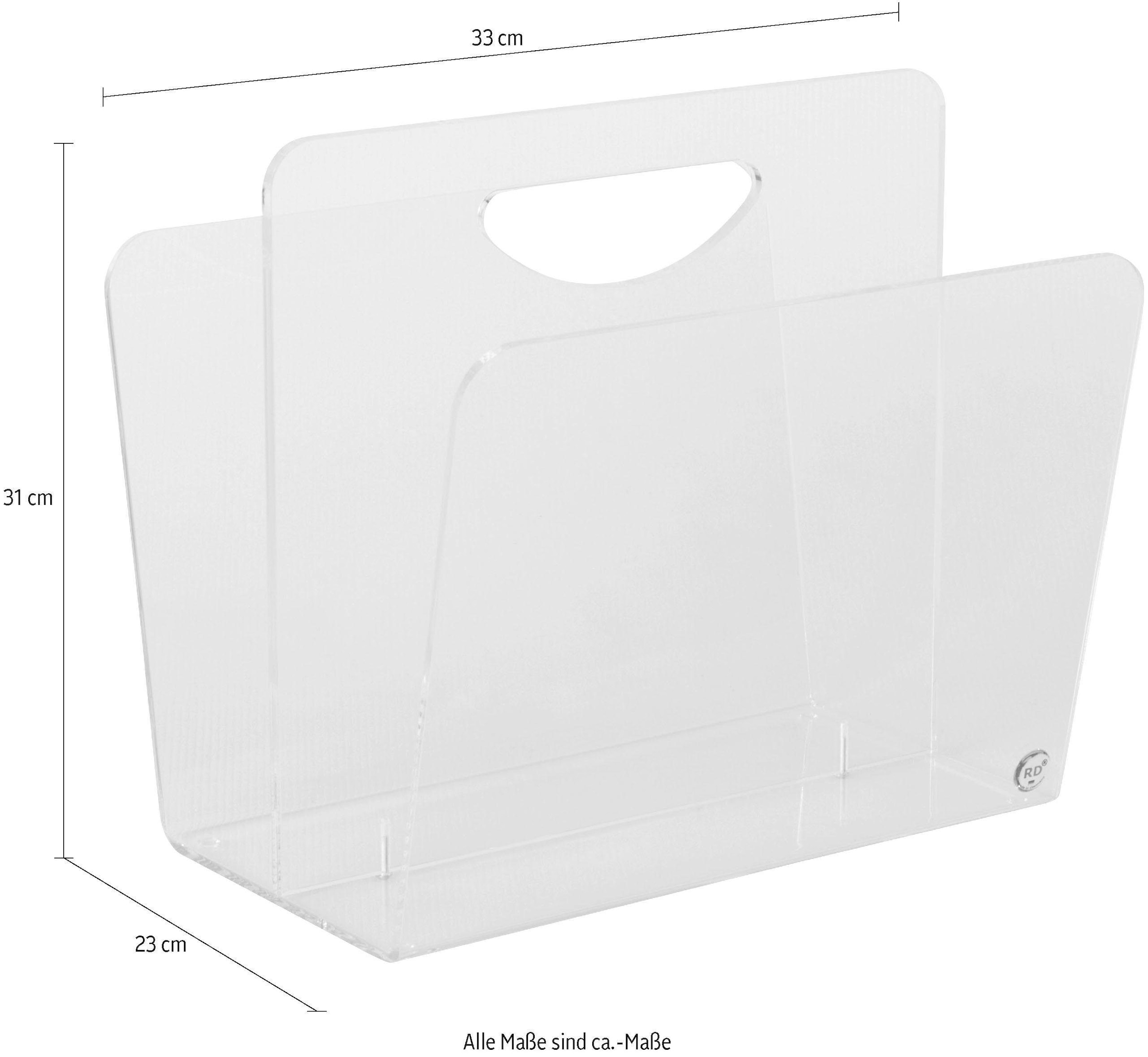 Places of Style auf bestellen Acrylglas Zeitungsständer aus Rechnung »Remus«