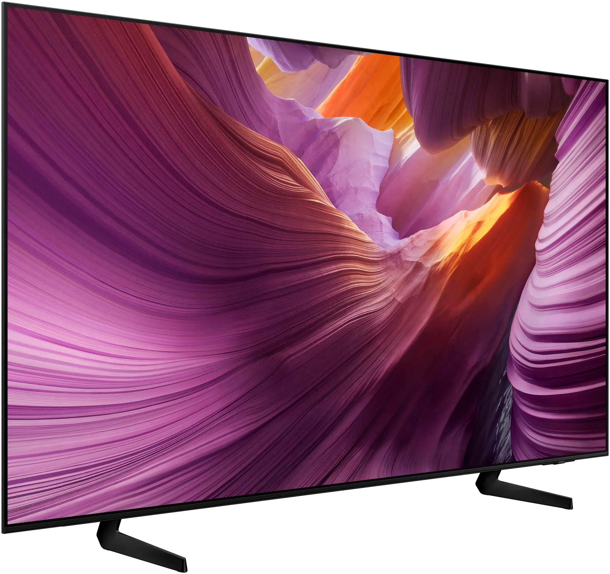 Samsung OLED-Fernseher »GQ55S85FAU«, 4K Ultra HD, Smart-TV, HDR, Dolby Atmos & AI Sound, Pantone Farben, Gaming Hub, bis zu 120Hz