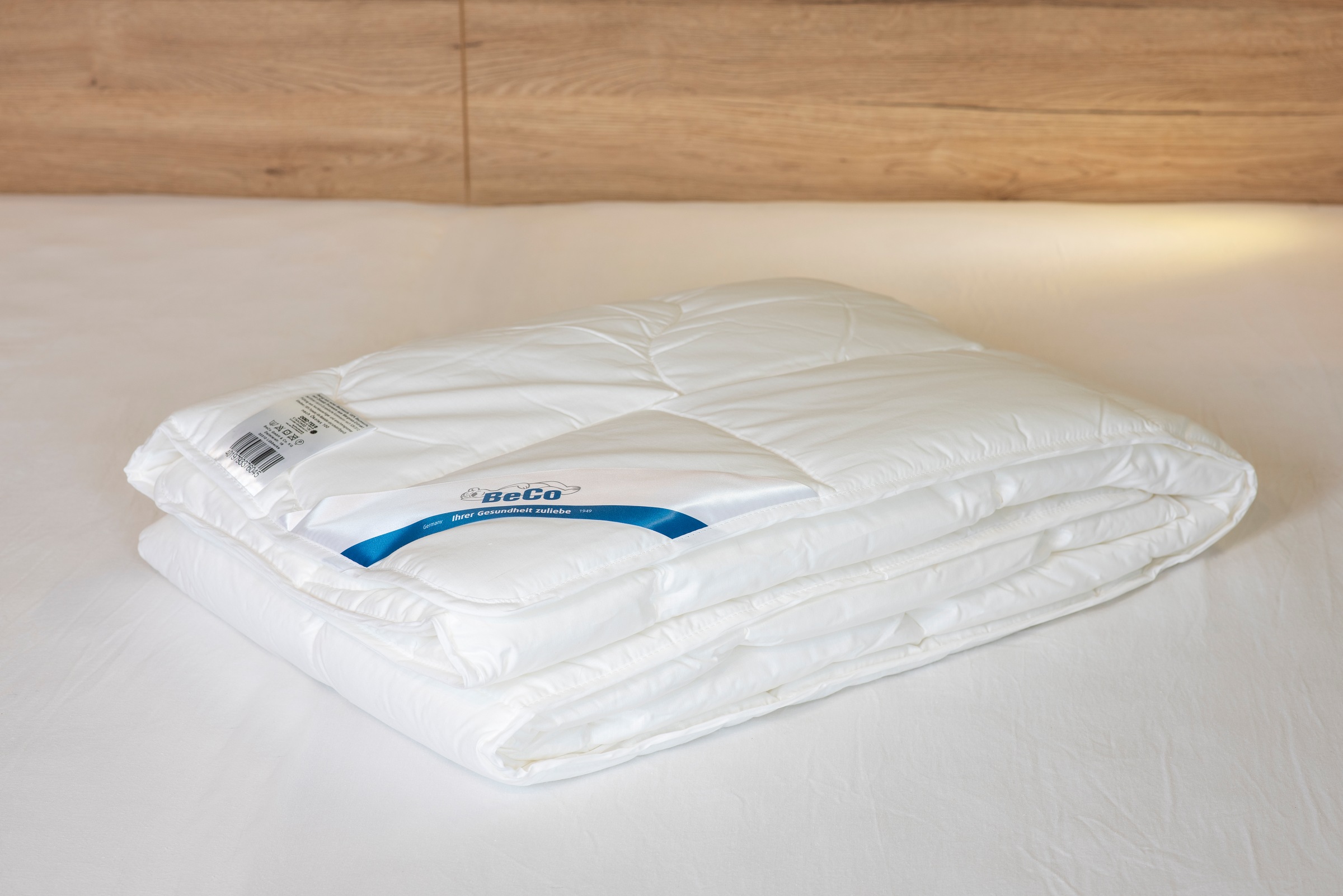 Beco Bettdecke + Kopfkissen »BeCo Medibett Made in Green«, (Spar-Set, 2 St. günstig online kaufen