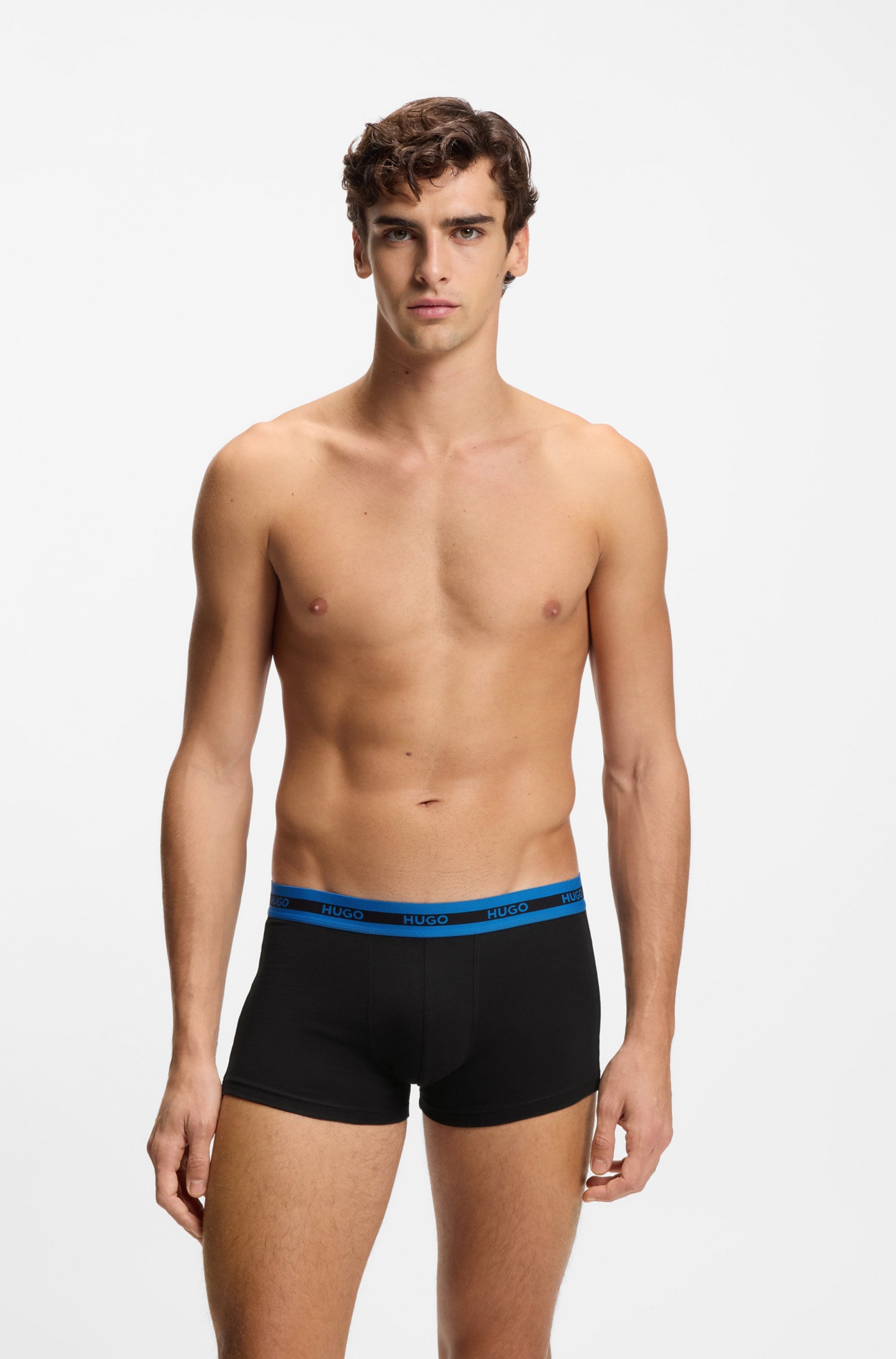 HUGO Underwear Trunk »TRIPLET« Packung, Im Dreierpack, 3 Stk. mit Logoschriftzug