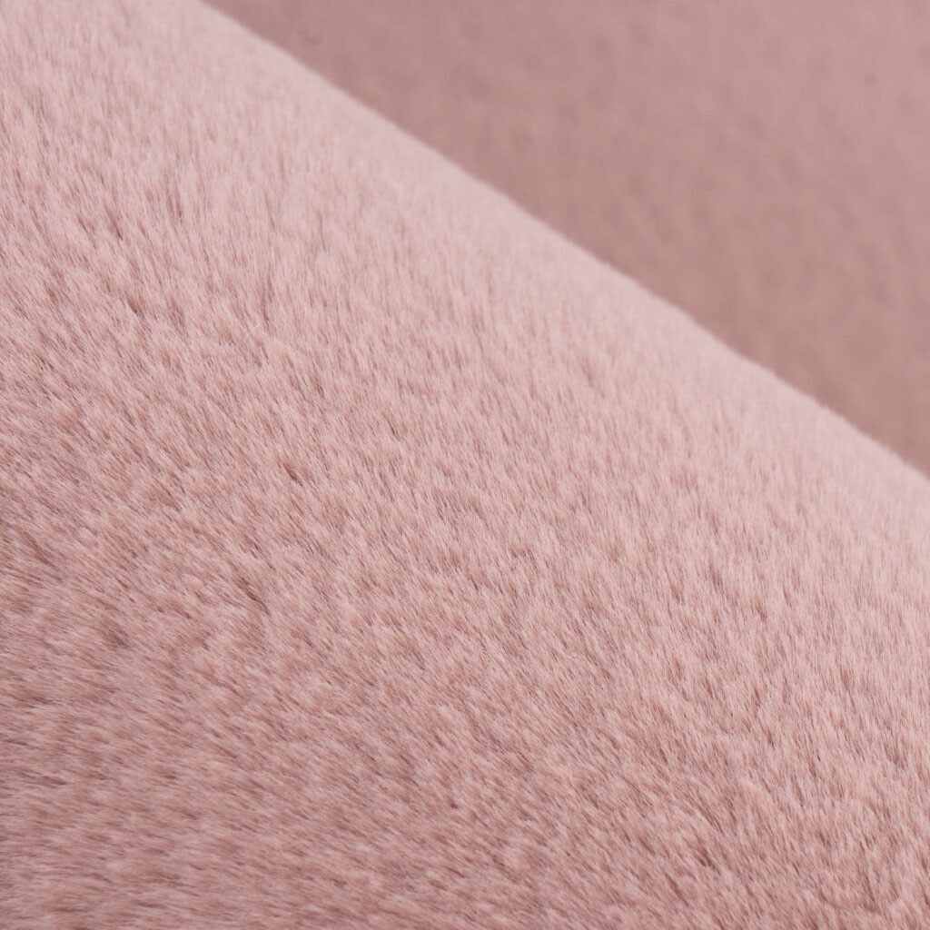 Carpet City Hochflor-Teppich »TOPIA 400«, rechteckig, 21 mm Höhe, Kunstfell-Teppich mit Kaninchenfell-Optik, Haptik, Schlafzimmer