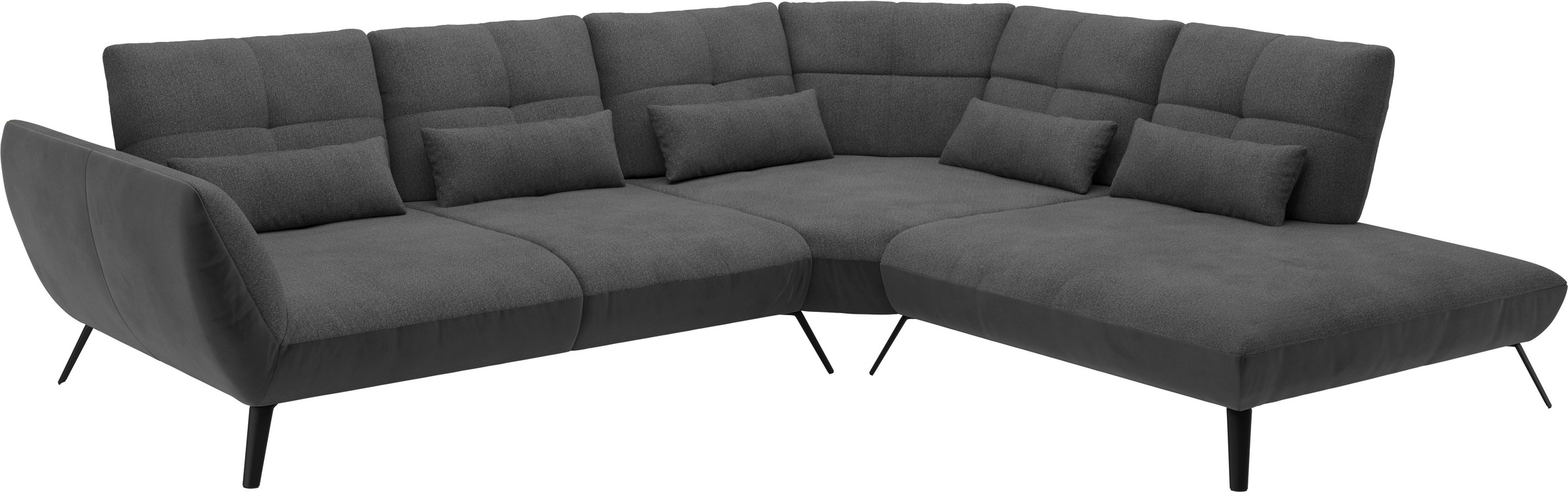 Places of Style Ecksofa »Mikado L-Form«, inkl. Sitztiefenverstellung und Armteilverstellung