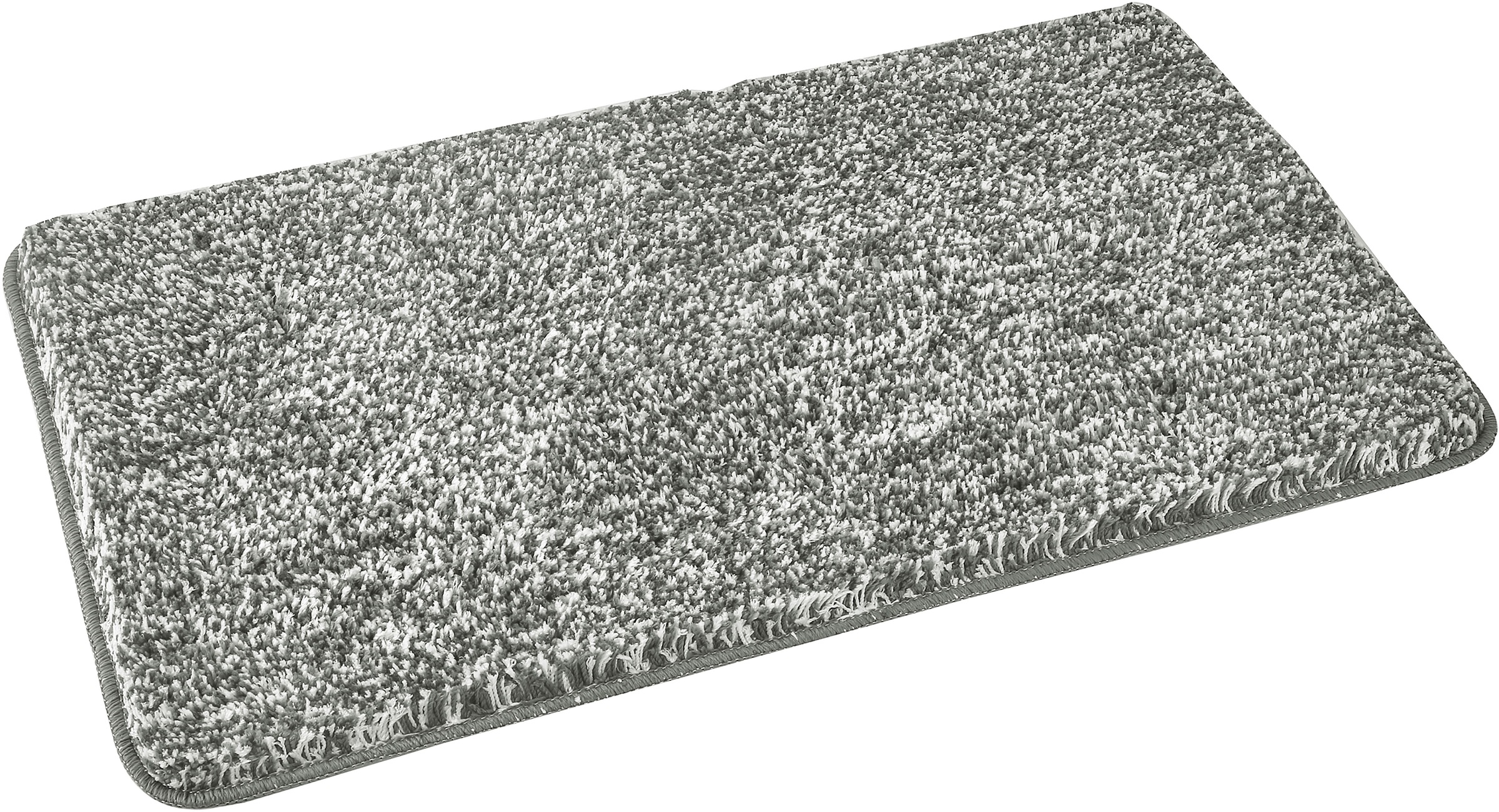 my home Badematte »Sanremo, Badvorleger, Badezimmer Teppich, sehr weich«, rutschhemmend beschichtet, fußbodenheizungsgeeignet-schnell trocknend, Badteppich, unifarben, rechteckig, rund & als 3-tlg. Set erhältlich