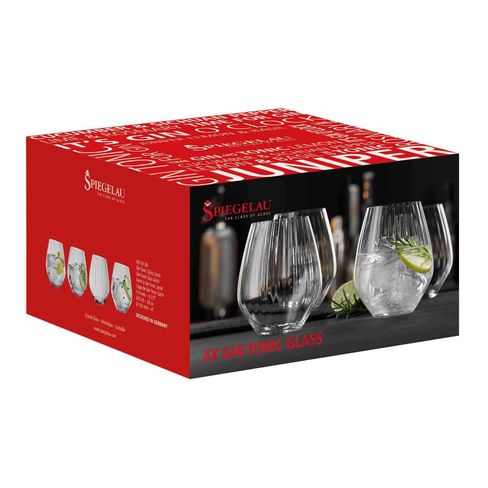 SPIEGELAU Cocktailglas »Becher Gin Tonic 625 ml 4er Set transparent« günstig online kaufen