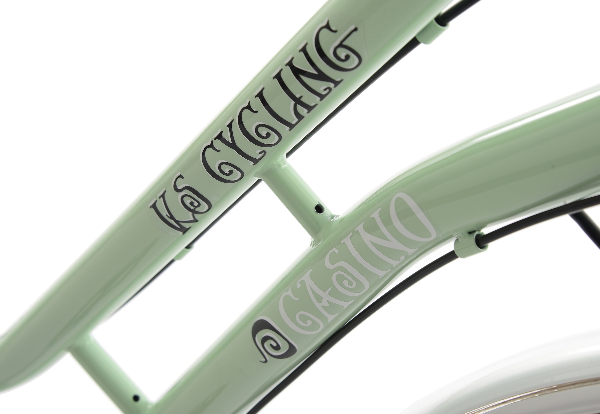 6. Bild von KS Cycling Cityrad »Casino«, 6 Gang, Shimano, Tourney TZ Schaltwerk, Kettenschaltung, für Damen und Herren, Kettenschaltung