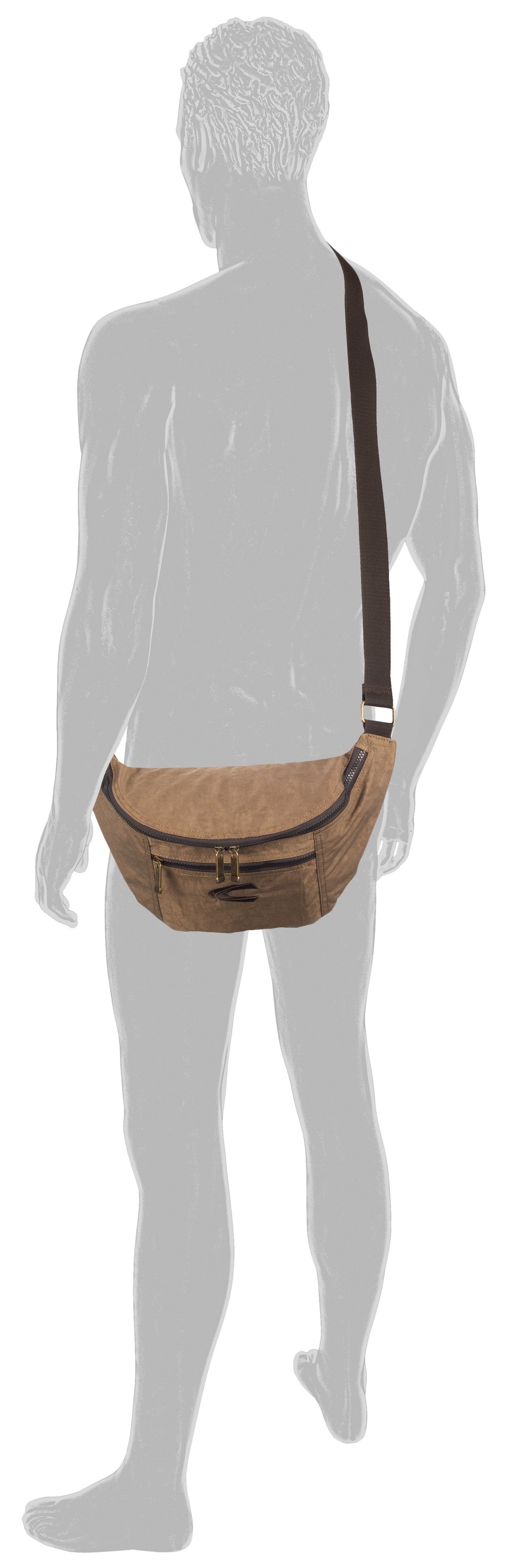 camel active Umhängetasche »Journey« aus leichtem robusten Nylon, funktional perfekt für alle Lebenslagen