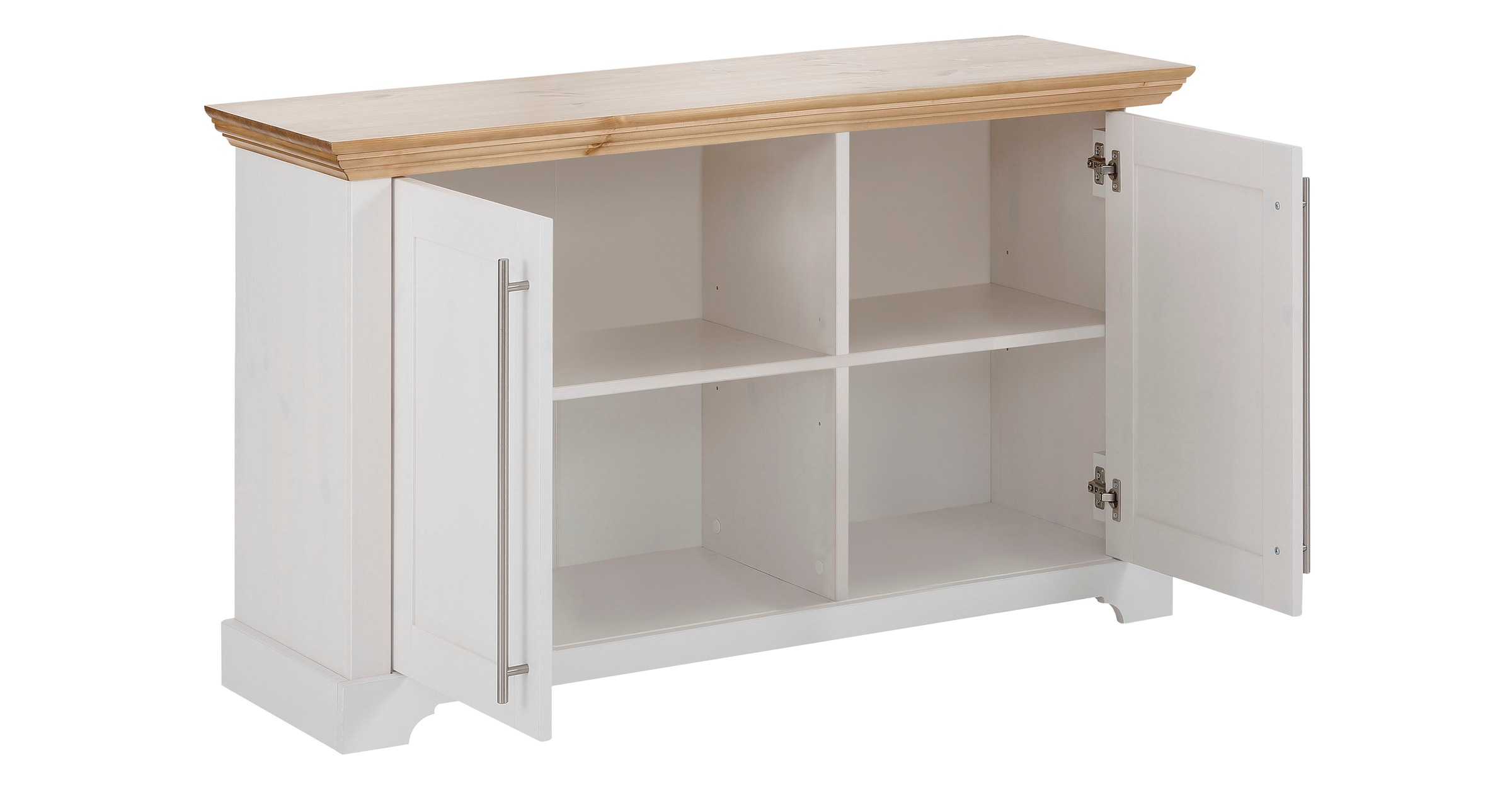 Home affaire Sideboard »Meliss«, Kommode im klassischen Landhausstil, Massivholz, FSC®, Breite 94 cm