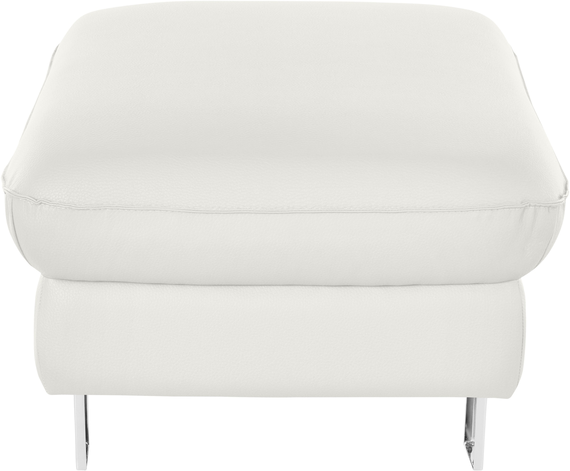 COTTA Hocker »Driver« mit edlen Metallfüßen