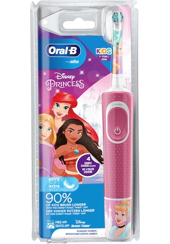 Oral B Elektrische Kinderzahnbürste »Disney Princess«, 1 St. Aufsteckbürsten kaufen