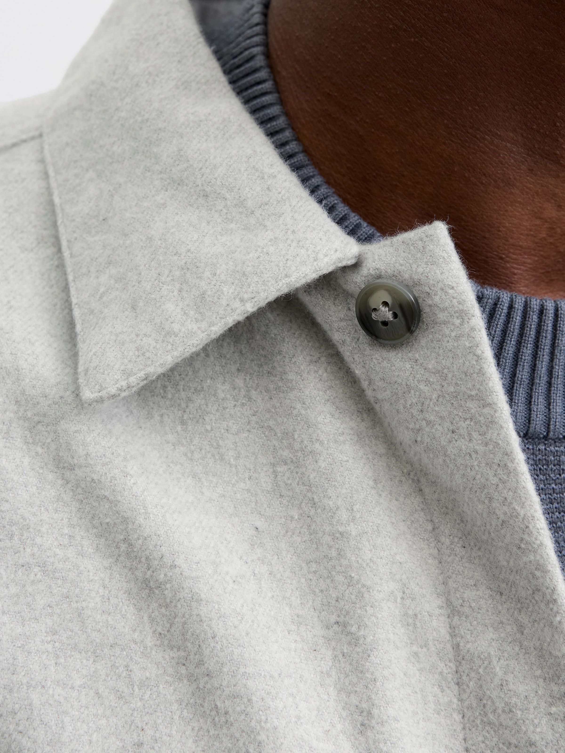 Jack & Jones Langarmhemd »JJEPERFECT MELANGE OVERSHIRT LS SN«