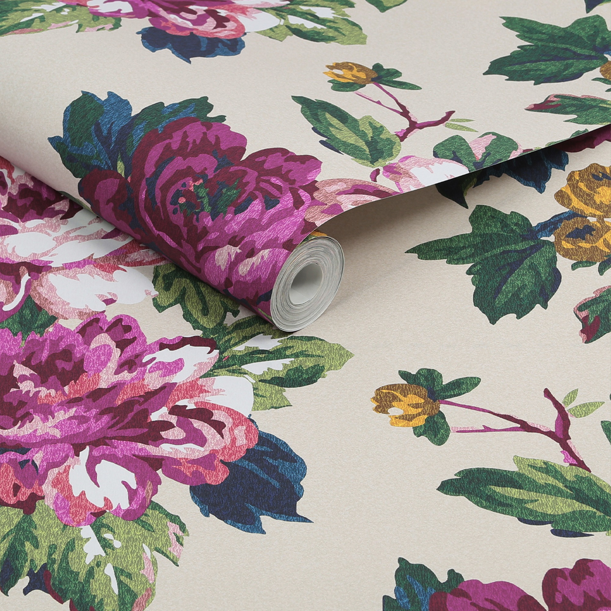Joules Vliestapete »Invite Floral« geblümt glatt Design Tapeten