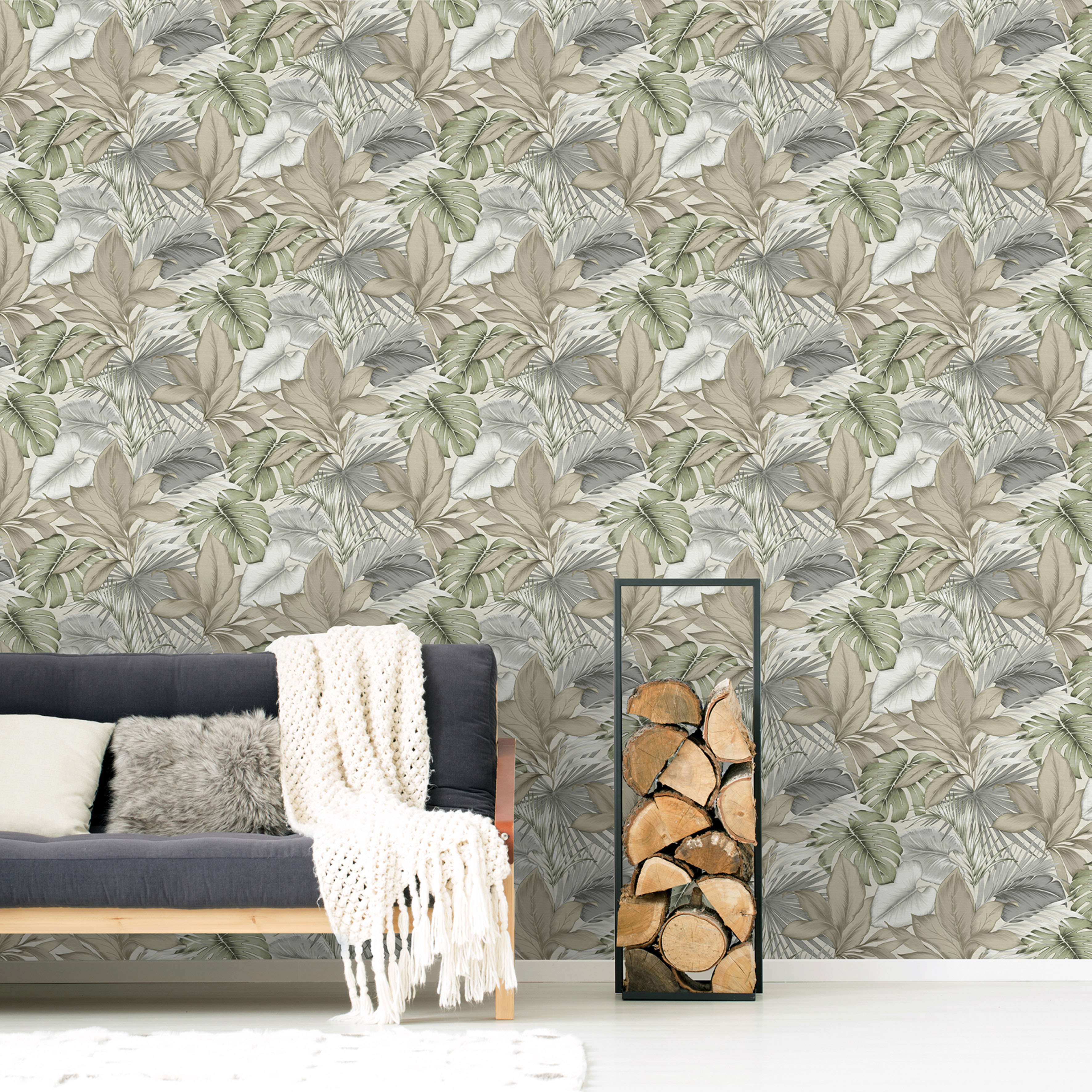 Superfresco Easy Vliestapete »Superfresco Easy Vliestapete Indra Naturel« b günstig online kaufen