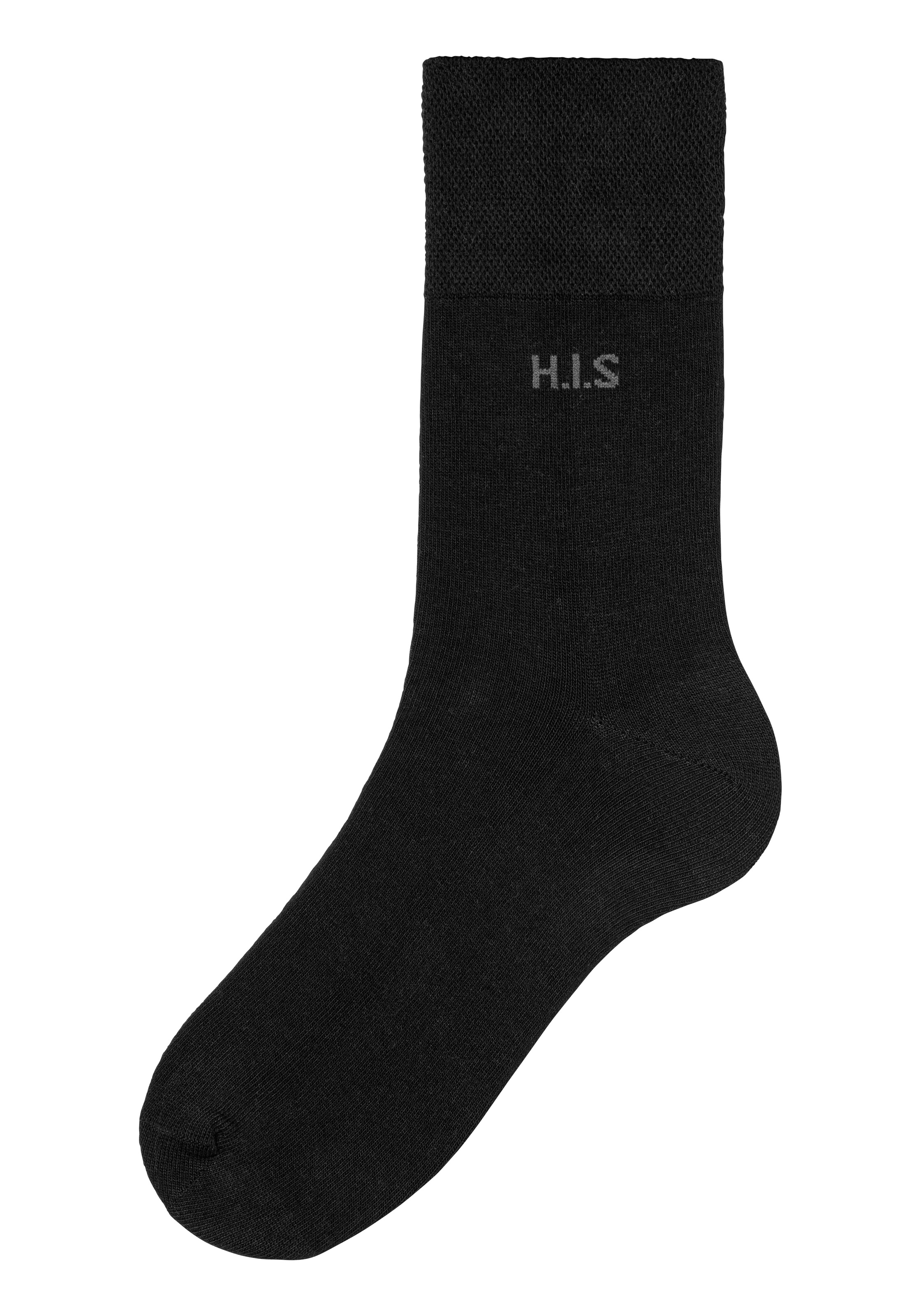 H.I.S Socken, (Packung, 12 Paar), ohne einschneidendes Gummi