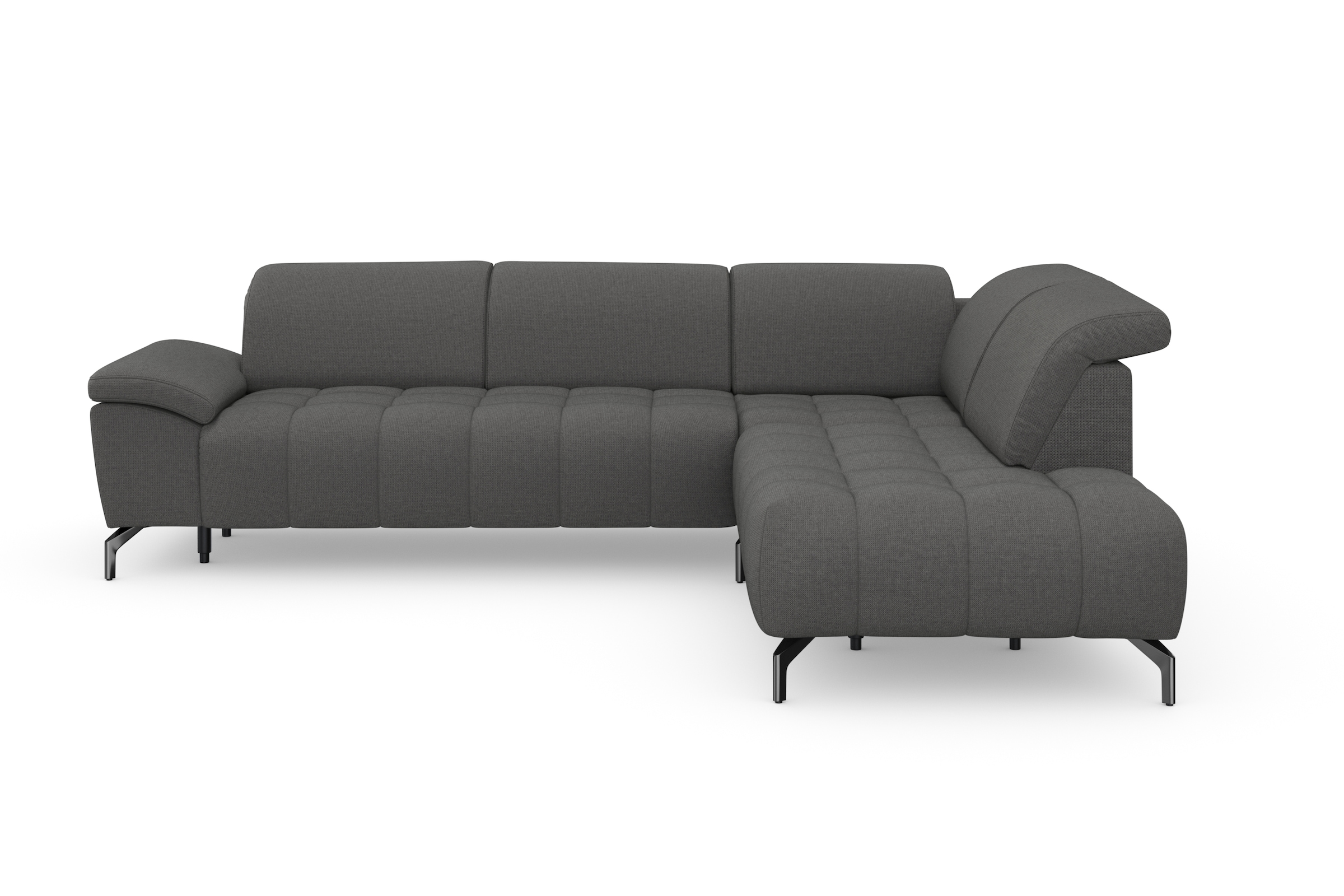 sit&more Ecksofa »Cool L-Form«, wahlweise mit Kopfteilverstellung und Vorzi günstig online kaufen