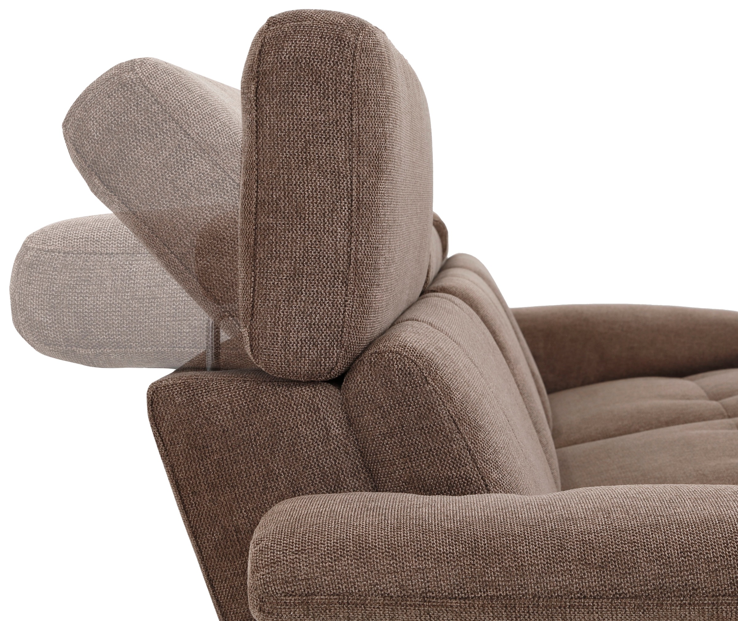 Home affaire Ecksofa »Binado, L-Form,«, mit manueller oder elektrischer Relaxfunktion mit USB-Anschluss