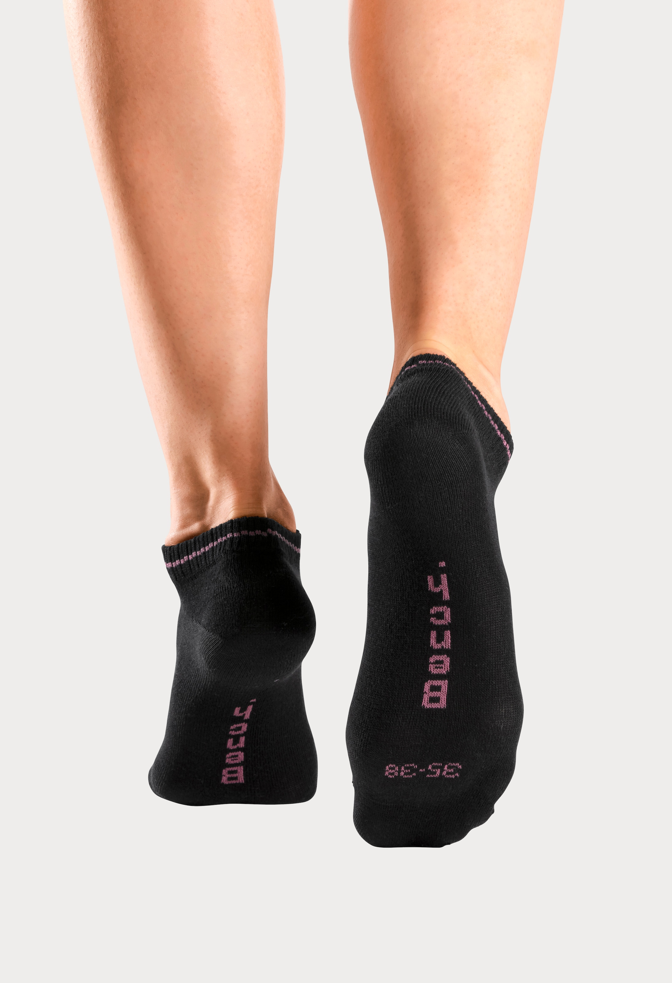 Bench. Sneakersocken, (Packung, 6 Paar), mit unterschiedlichen Designs
