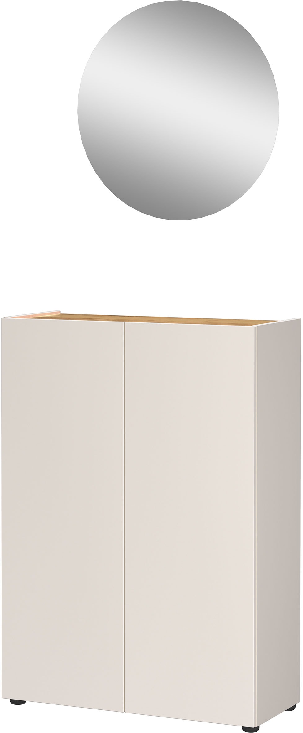 GERMANIA Garderoben-Set »GW-Alviano« 2 Stk. tlg. mehrteiliges Set mit runde günstig online kaufen