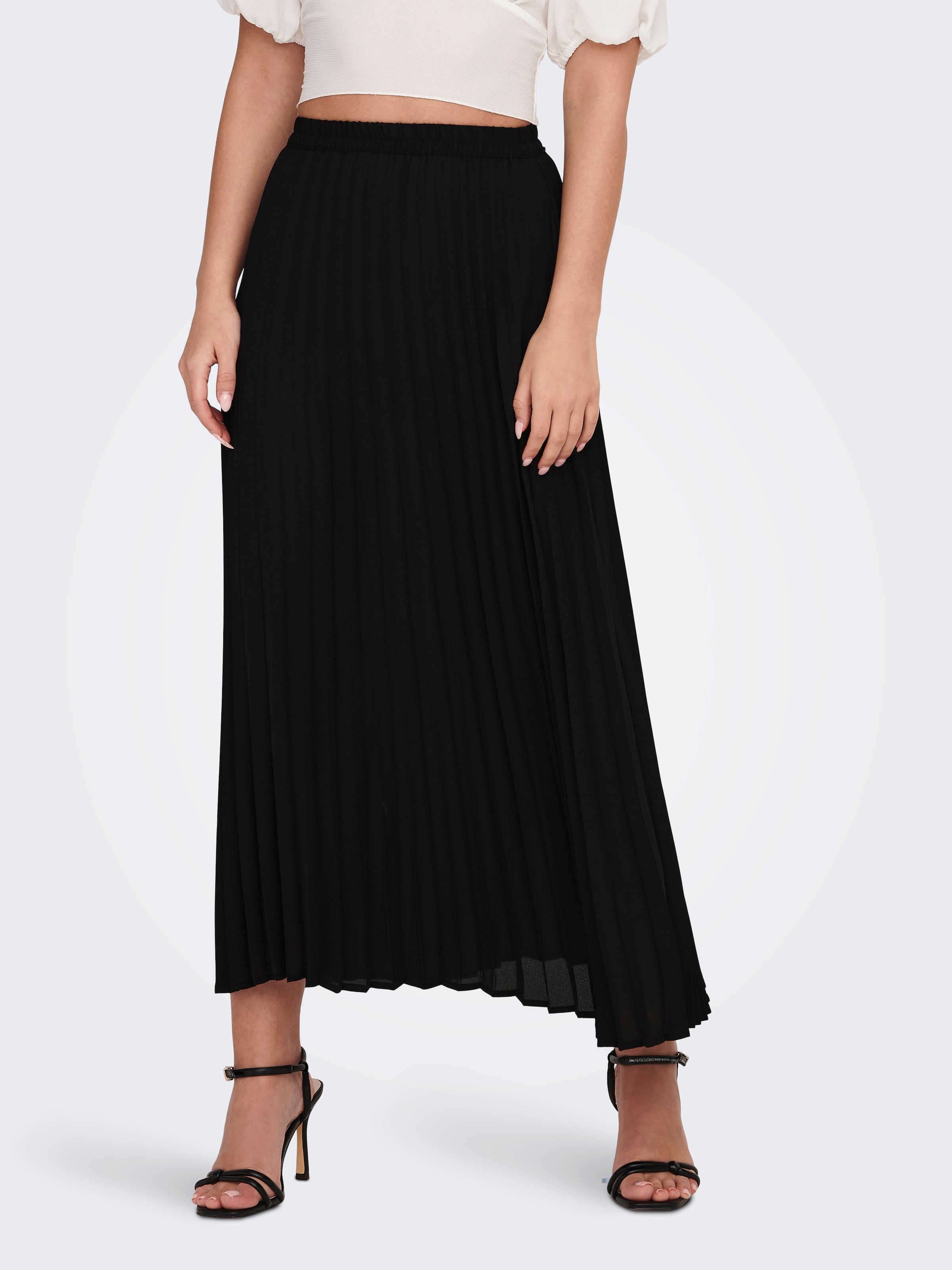 ONLY Plisseerock »ONLALMA LIFE POLY PLISSE SKIRT SOLID«