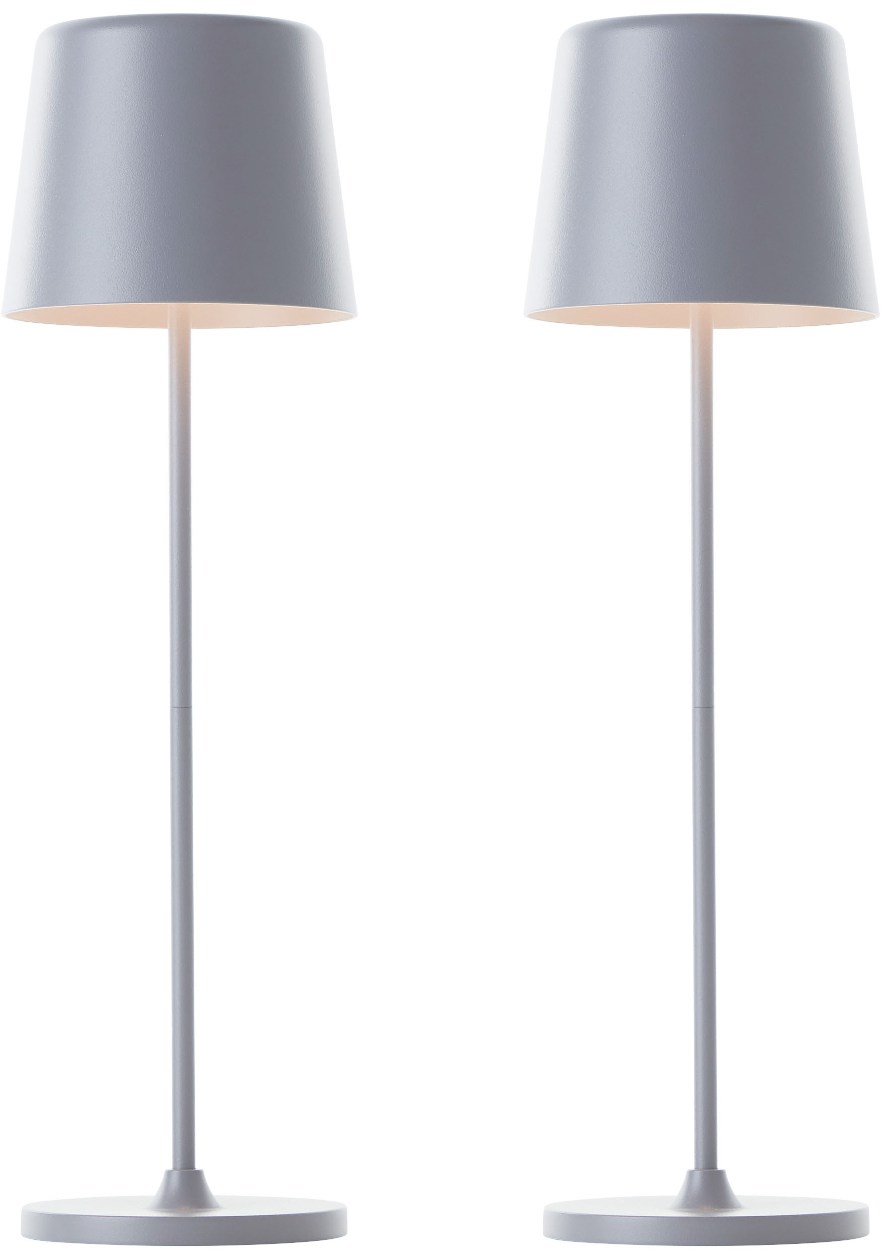 Brilliant LED Tischleuchte »Kaami - mobile LED Außen Tischlampe 2er-Set«, 3 günstig online kaufen