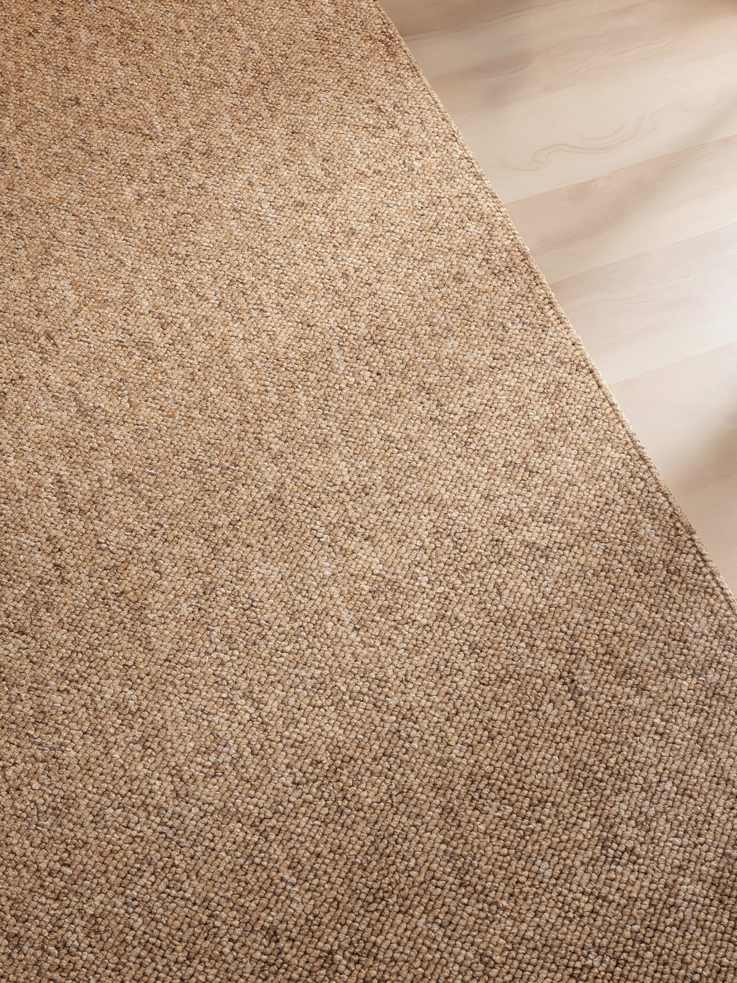 ELLE DECORATION Teppich »Rocco« rechteckig 10 mm Höhe Läufer, waschbar, Wohnzimmer, Esszimmer, Woll-Optik