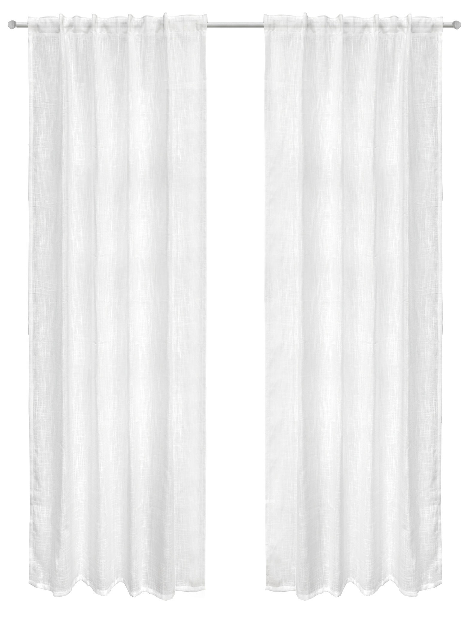 andas Gardine »Tursik« Faltenband 1 Stk. tlg. Blickdicht, Leinenlook, Polye günstig online kaufen