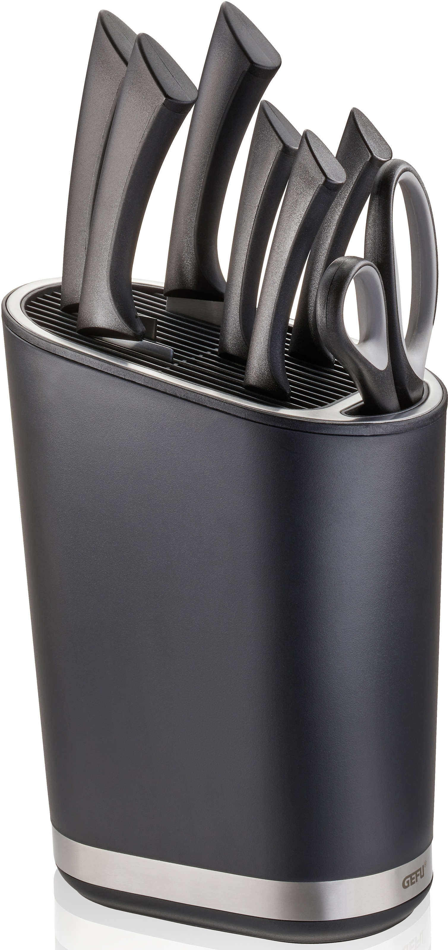 GEFU Messerblock »Smartline« 1 Stk. Kunststoff/Edelstahl mit 28 Fächern für günstig online kaufen
