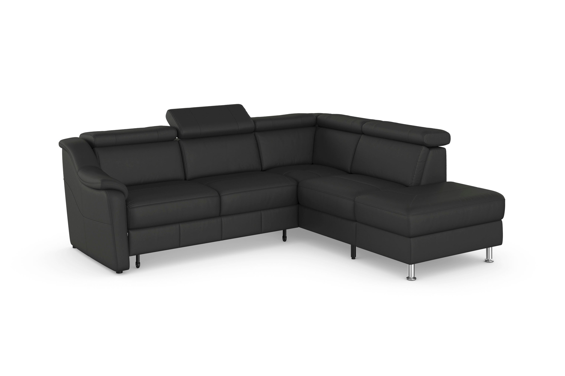 sit&more Ecksofa »Freetown L-Form«, inklusive Kopfteilverstellung und komfortablem Federkern