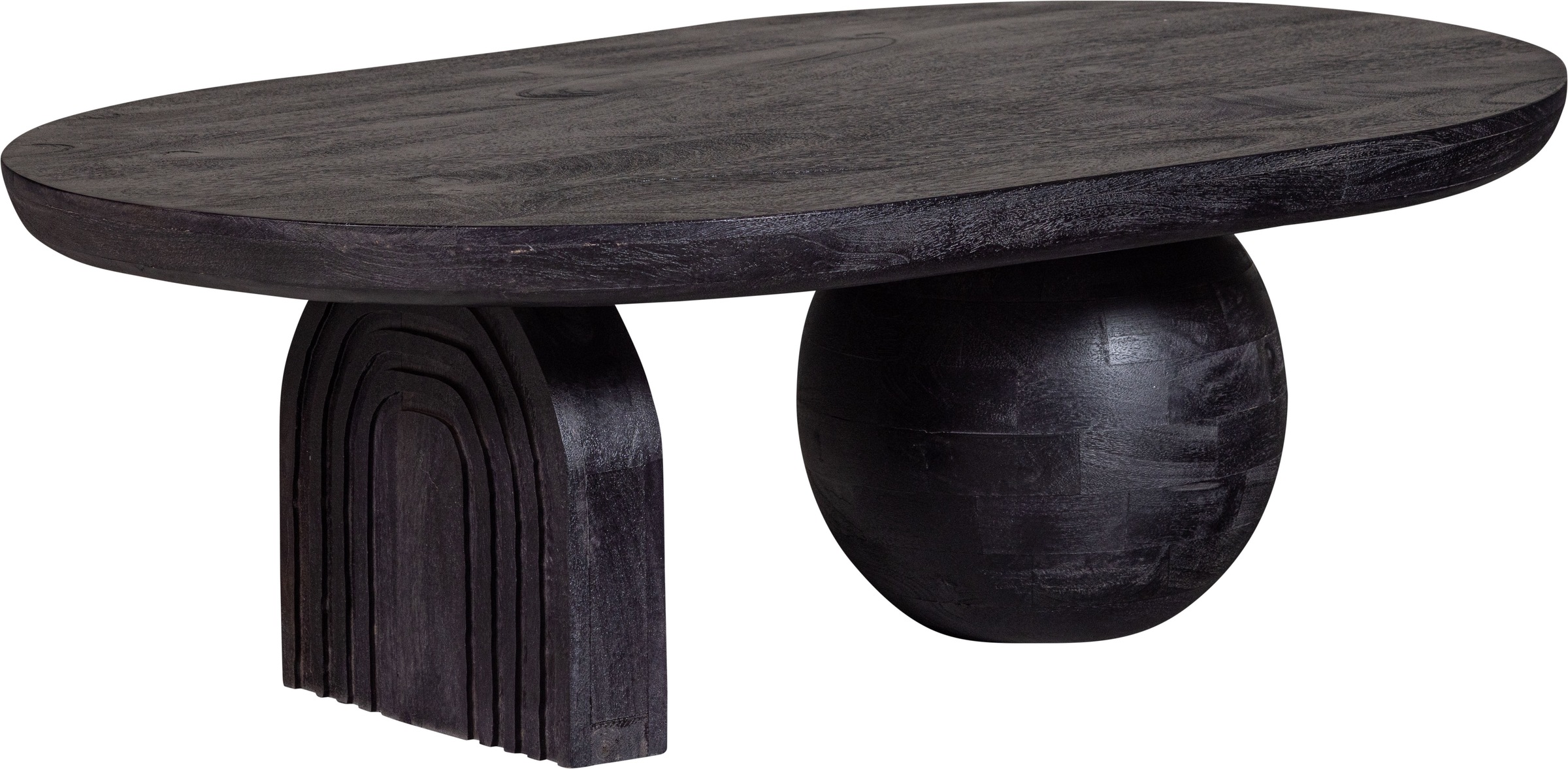 WOOOD Couchtisch »Steppe«, aus Mangoholz, große Tischplatte, H 38 cm x B 11 günstig online kaufen