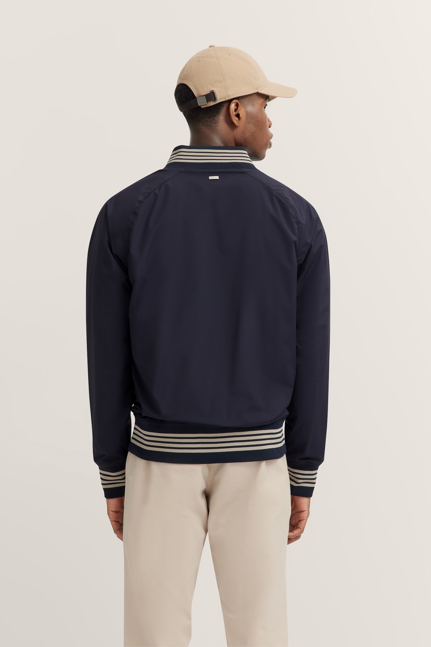 bugatti Blouson, ohne Kapuze, mit Collegekragen