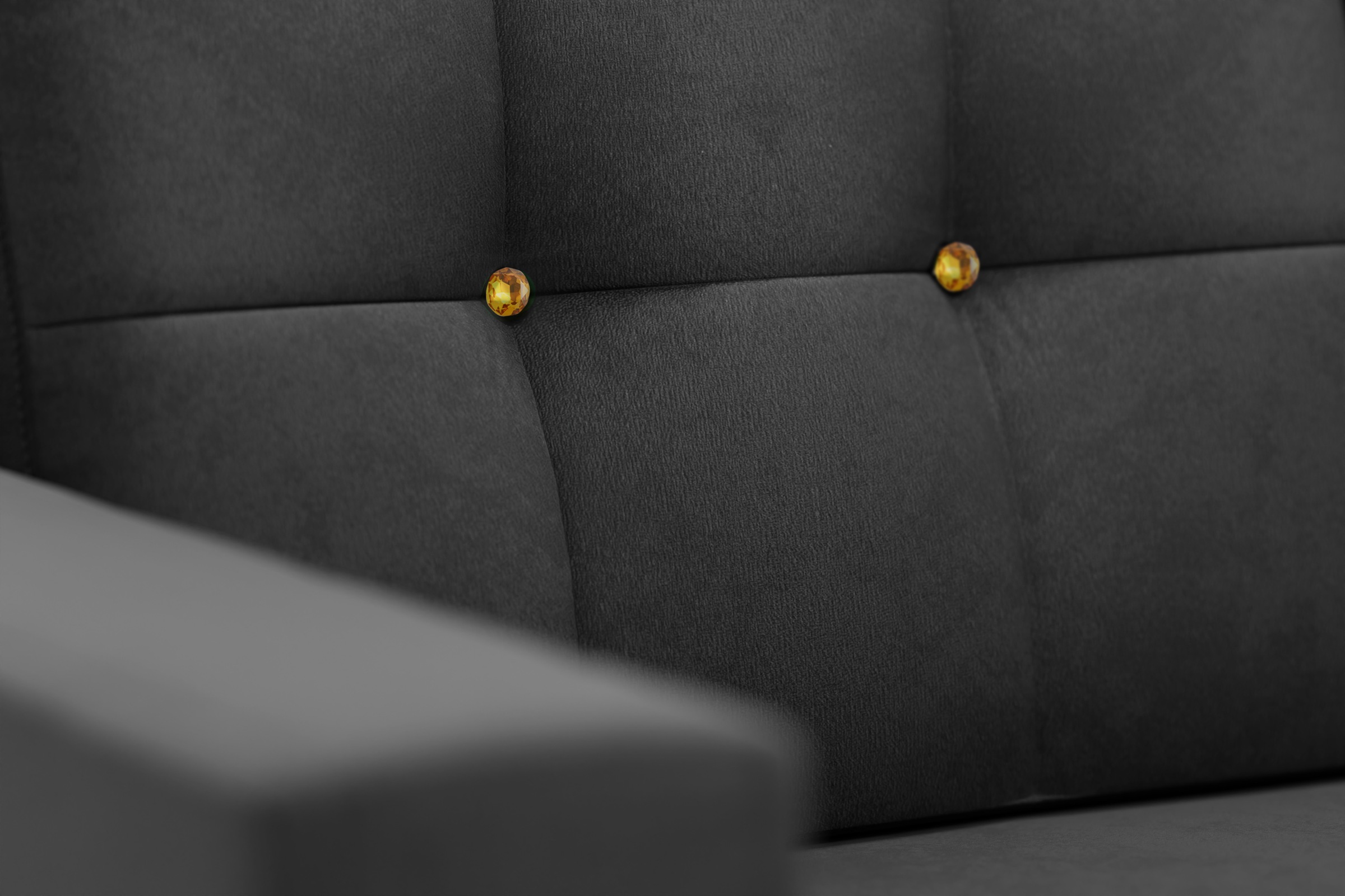 sit&more 2-Sitzer »Orient 5«, Rückenkissen mit Strass-Stein, goldfarbene Applikationen