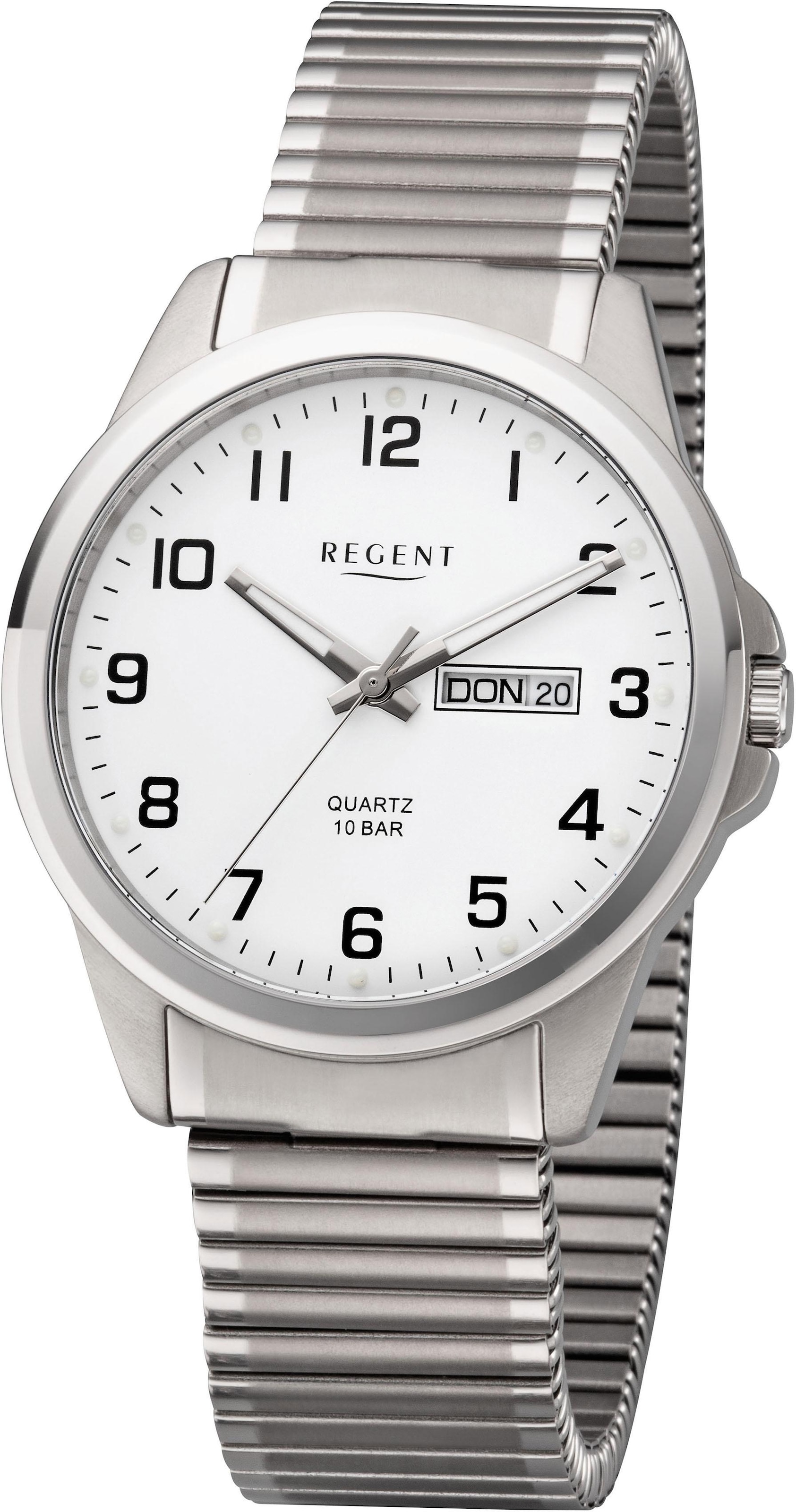 Regent Quarzuhr »1798.90.99, F1198«, bestellen mit Online-Shop im Zugband