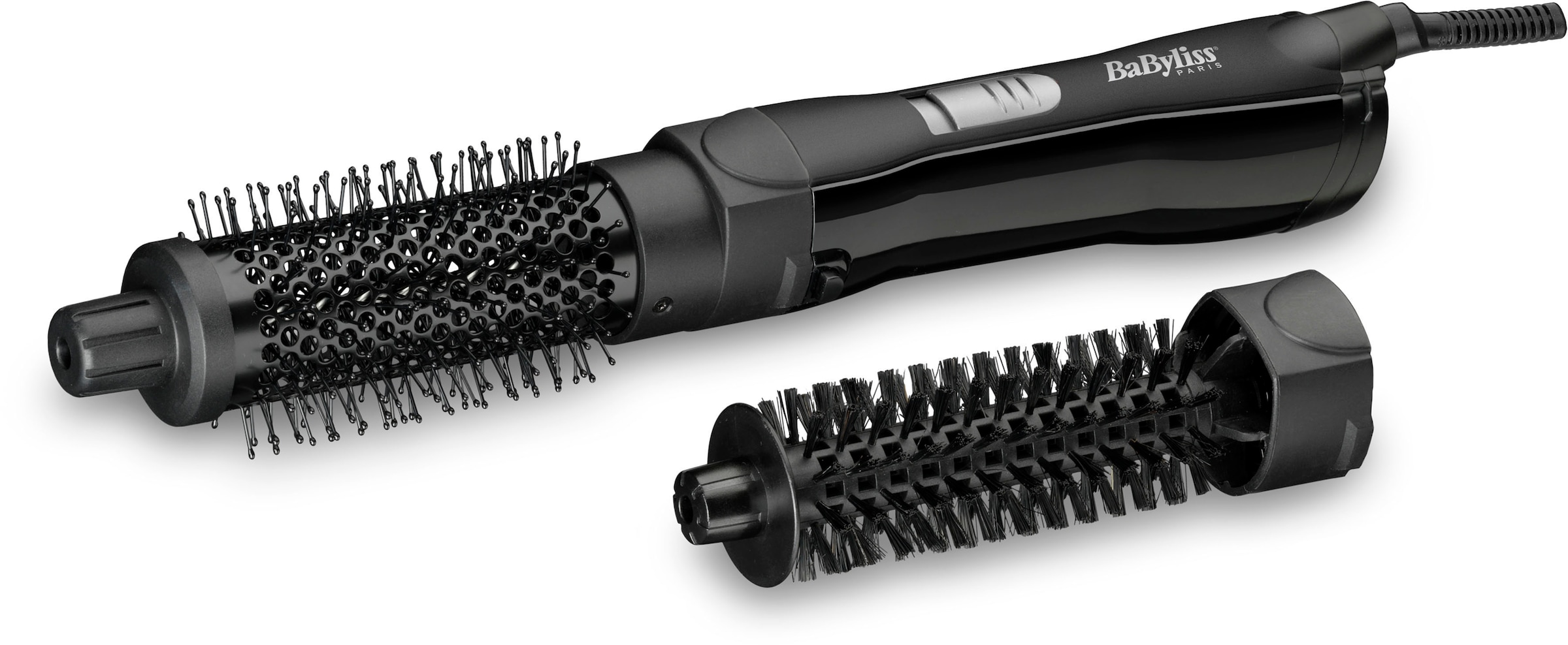 BaByliss Warmluftbürste »AS82E Shape & Smooth«, 2 Aufsätze}, mit 2 Aufsätzen