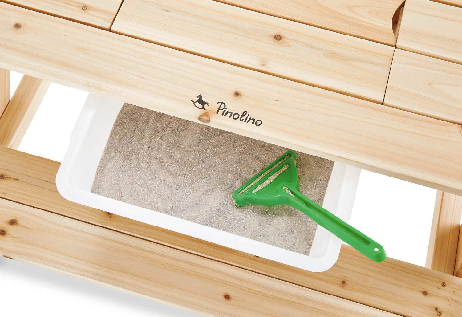 Pinolino® Kindersitzgruppe »Spieltisch Knut, natur« auch passend für Spielhaus Knut