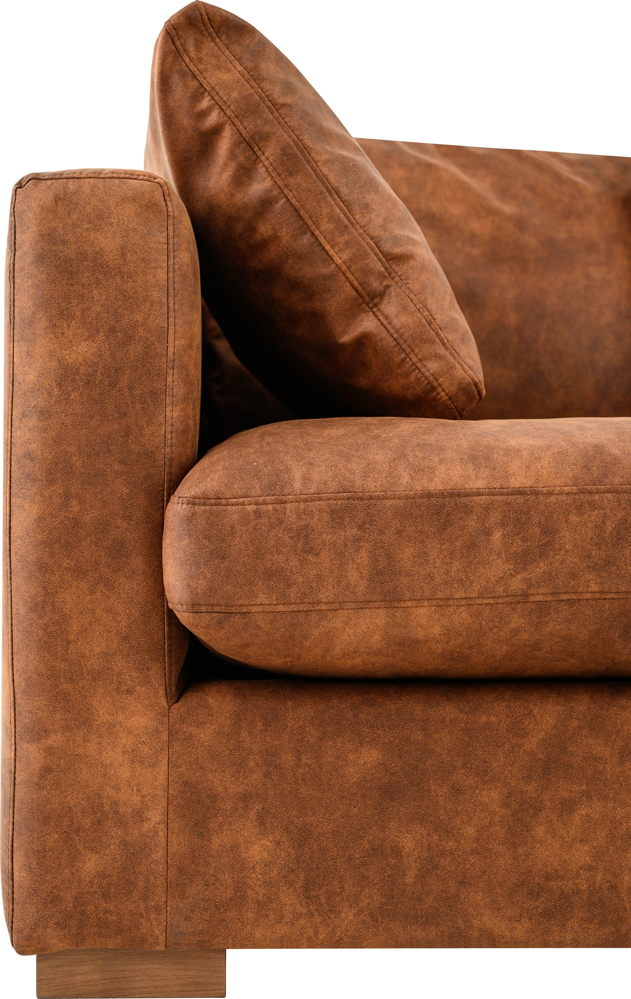 Home affaire Big-Sofa »Coray«, extra weich und kuschelig, Füllung mit Federn und Daunen