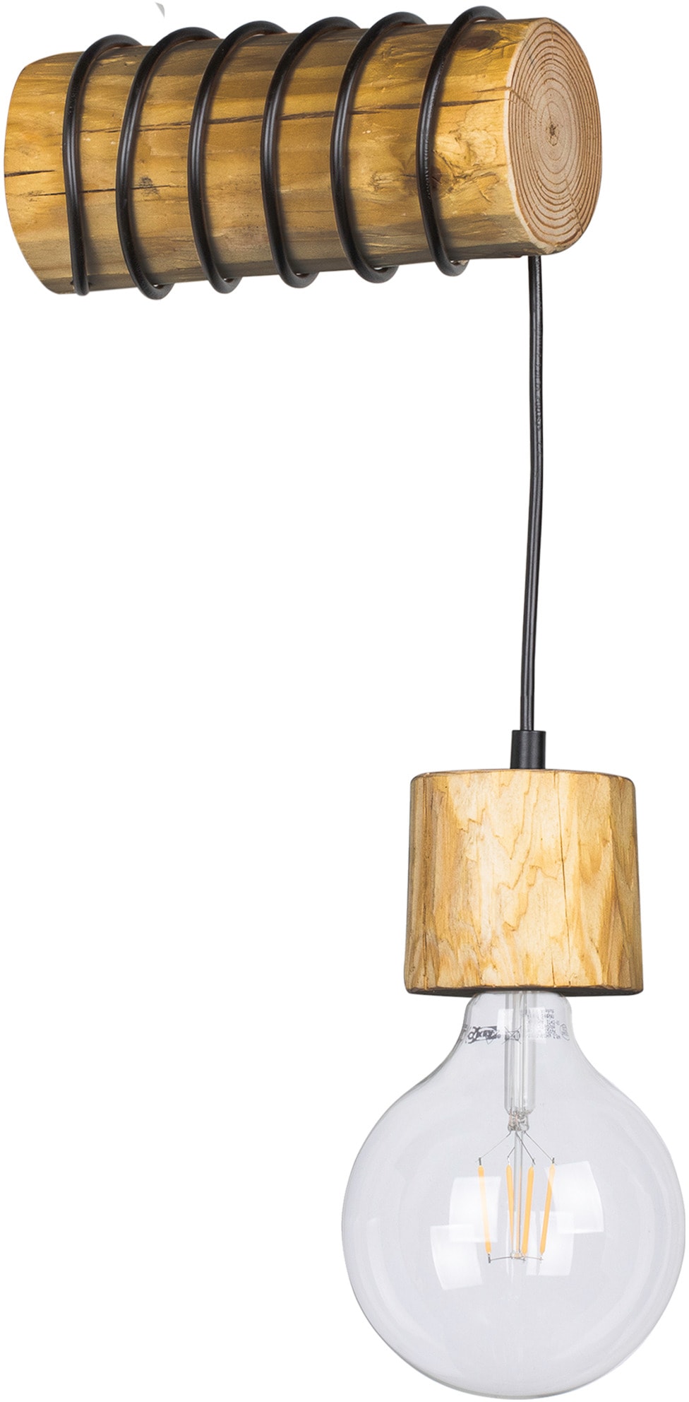 SPOT Light Wandleuchte »TRABO PINO«, 1 flammig, Leuchtmittel E27   Leuchtmi günstig online kaufen