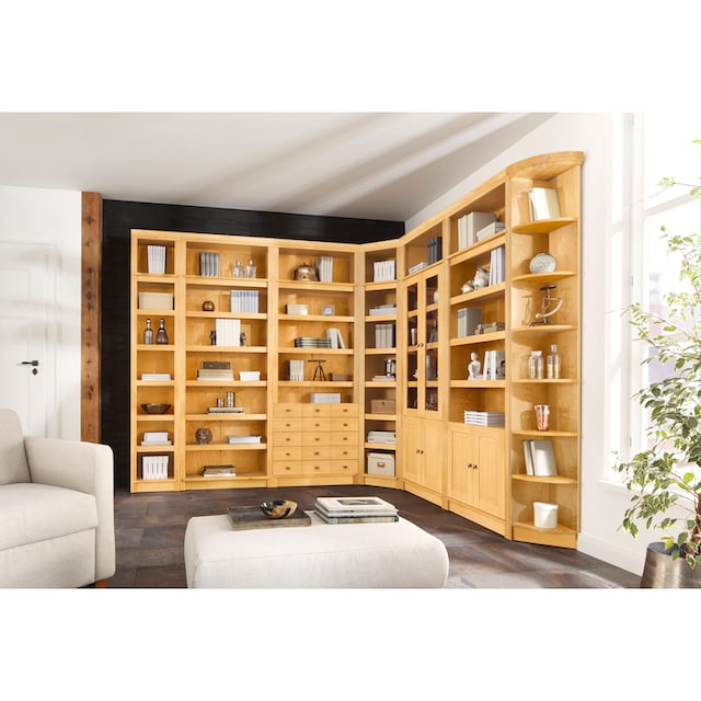Home affaire Bücherregal »Cliff«, in 2 Höhen, mit 2 Holztüren online  bestellen