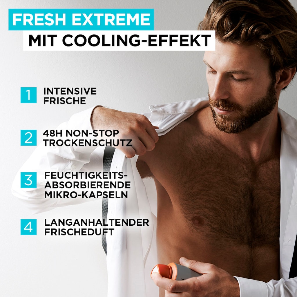 L'ORÉAL PARIS MEN EXPERT Deo-Spray »Fresh Extreme«, 48H Non-Stop Trockenschutz