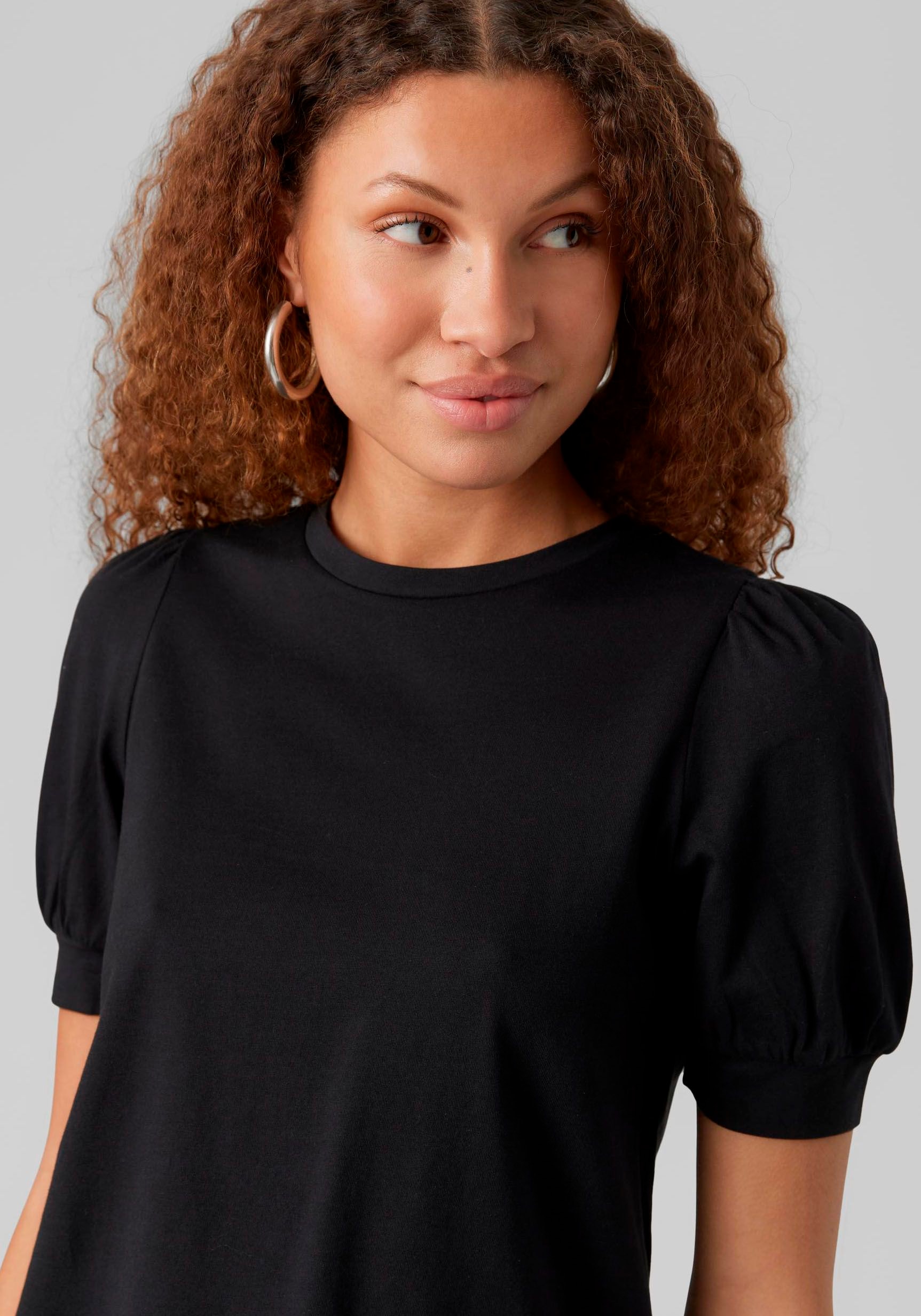 Vero Moda T-Shirt »VMKERRY 2/4 O-NECK TOP VMA JRS NOOS«, mit Rundhalsausschnitt