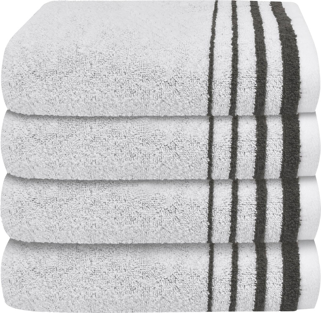 Chiemsee Handtücher »Miami«, (4 St.), Chiemsee Logo bequem und schnell  bestellen | Alle Handtücher
