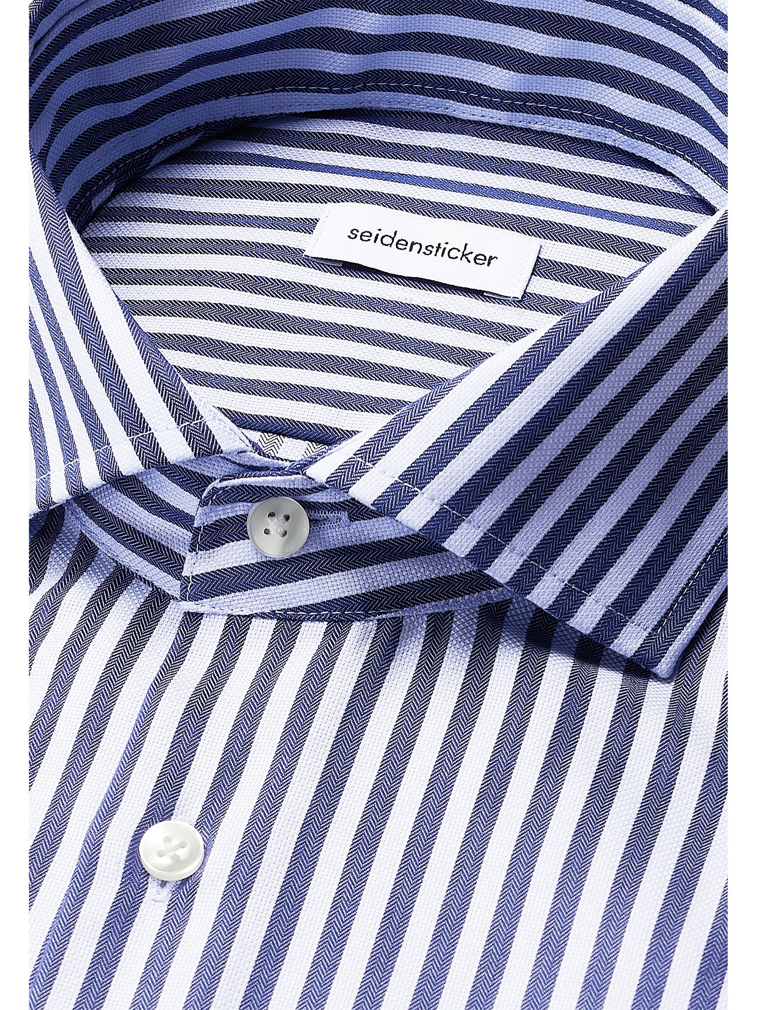 seidensticker Businesshemd »Schwarze Rose«, Regular 1/1 Kentkragen Struktur