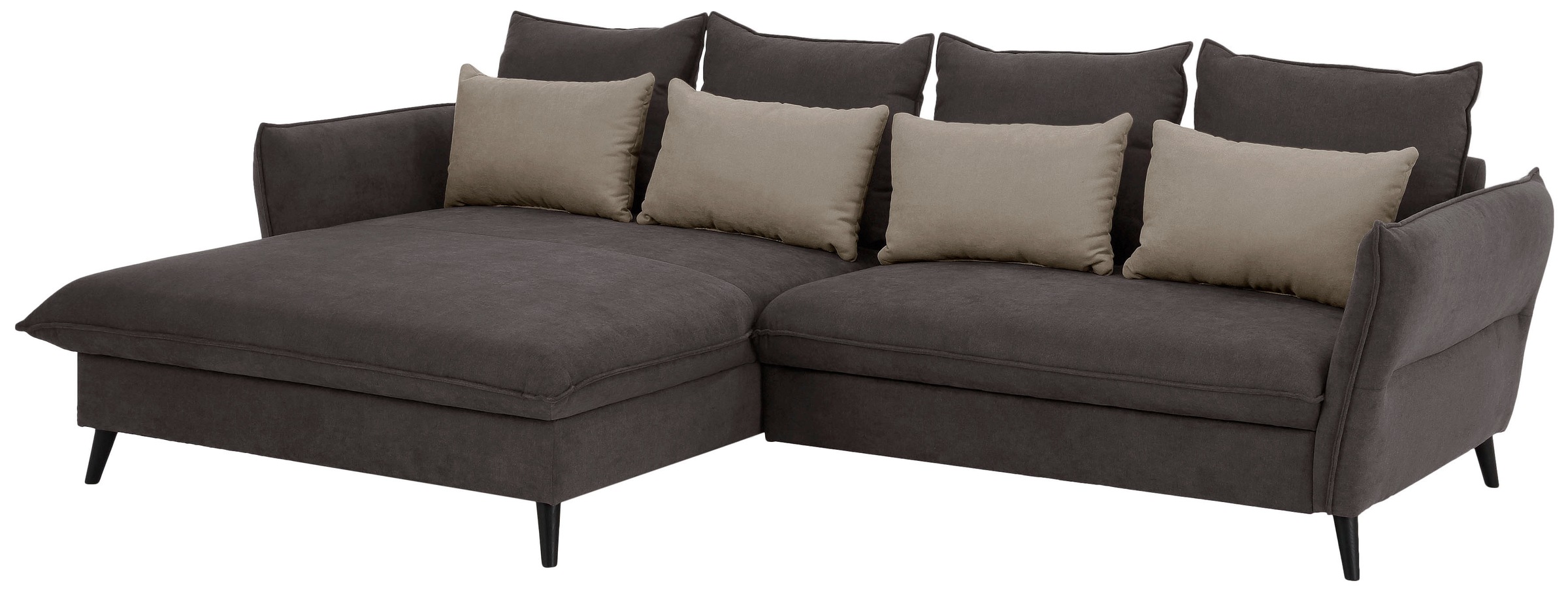 Home affaire Ecksofa »Tirano, moderne Optik, komfortabel, Breite 274cm,L-Fo günstig online kaufen