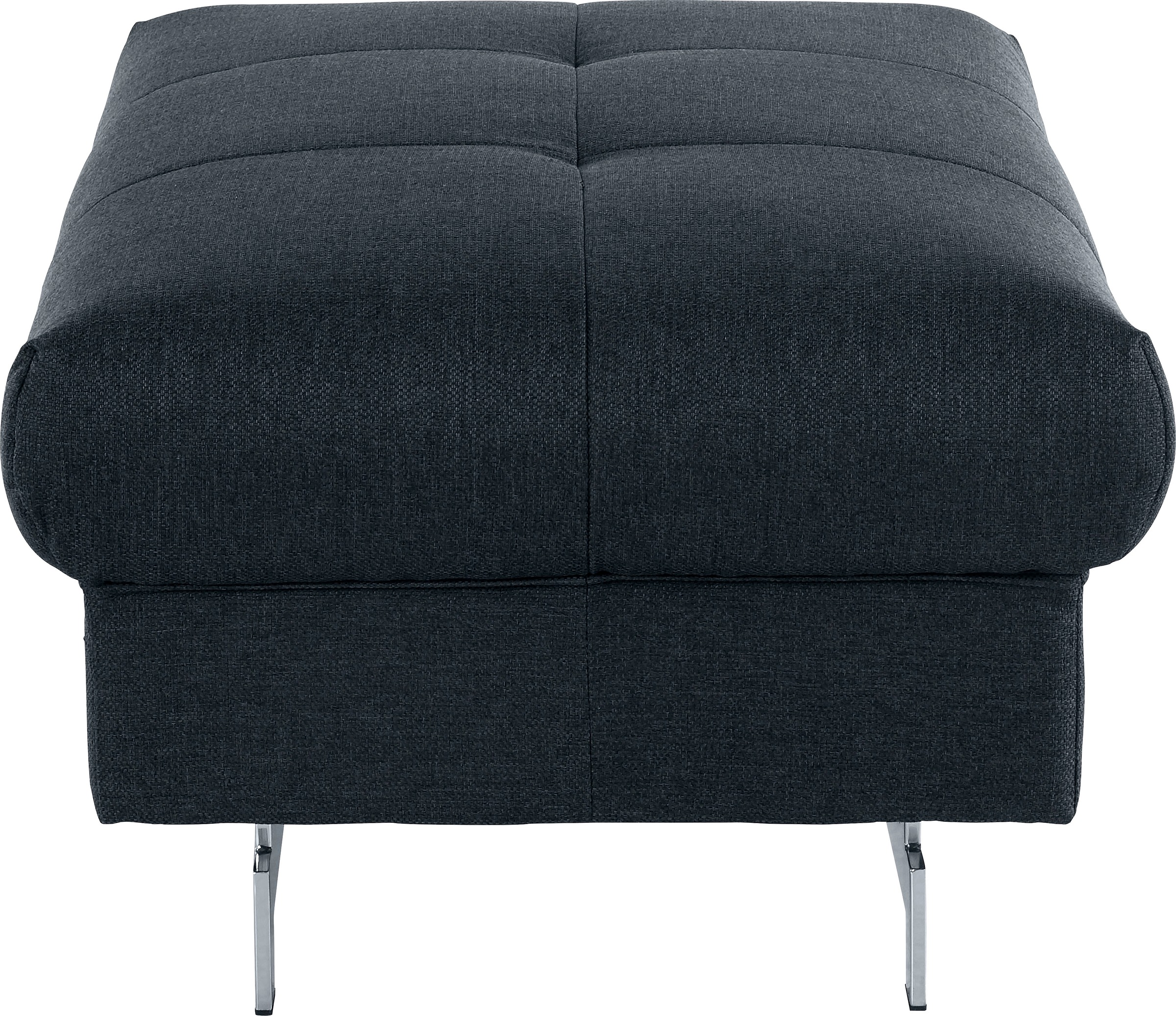 COTTA Polstergarnitur »Chef L-Form«, (Set, 2 tlg.), Set bestehend aus: Ecksofa mit Kopfteilverstellung & Hocker