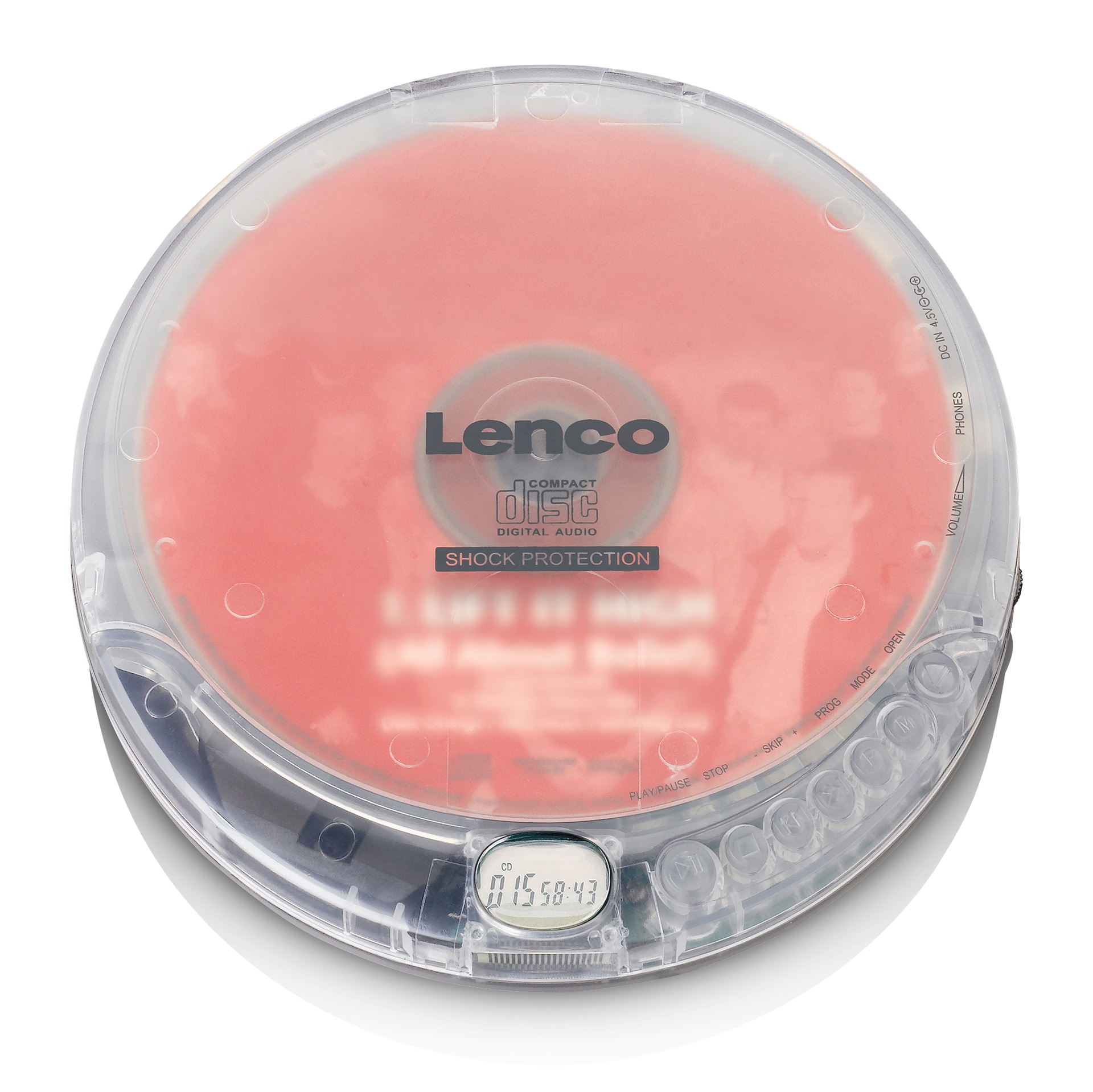 Lenco CD-Player »CD-202TR«, kaufen mit Uhranzeige Rechnung Display auf