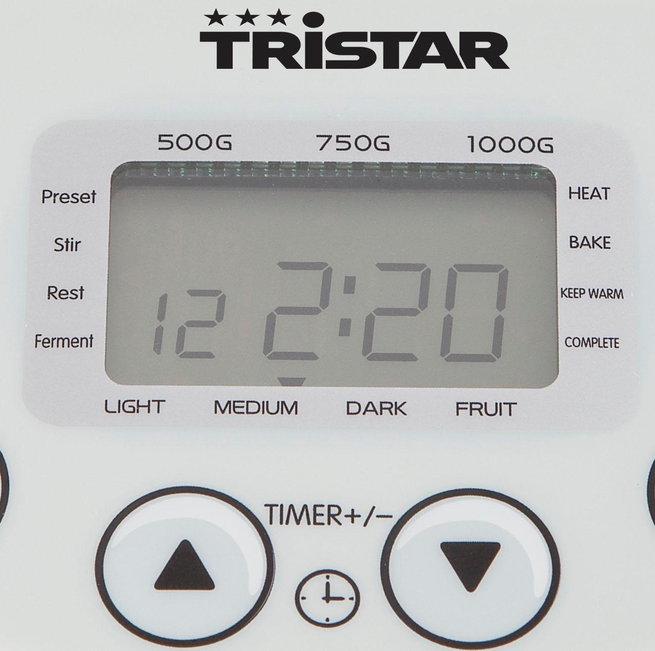 Tristar Brotbackautomat »BM-4586«, 19 Programme, 550 W, Warmhaltefunktion