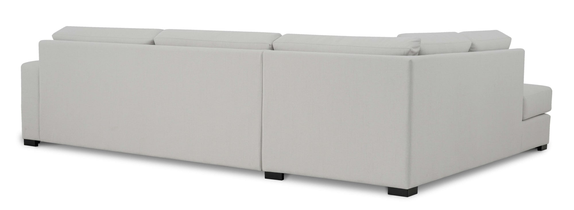 Home affaire Ecksofa »Branwell«, (304 St.), Breite 304 cm, Struktur fein, mit Wellenunterfederung