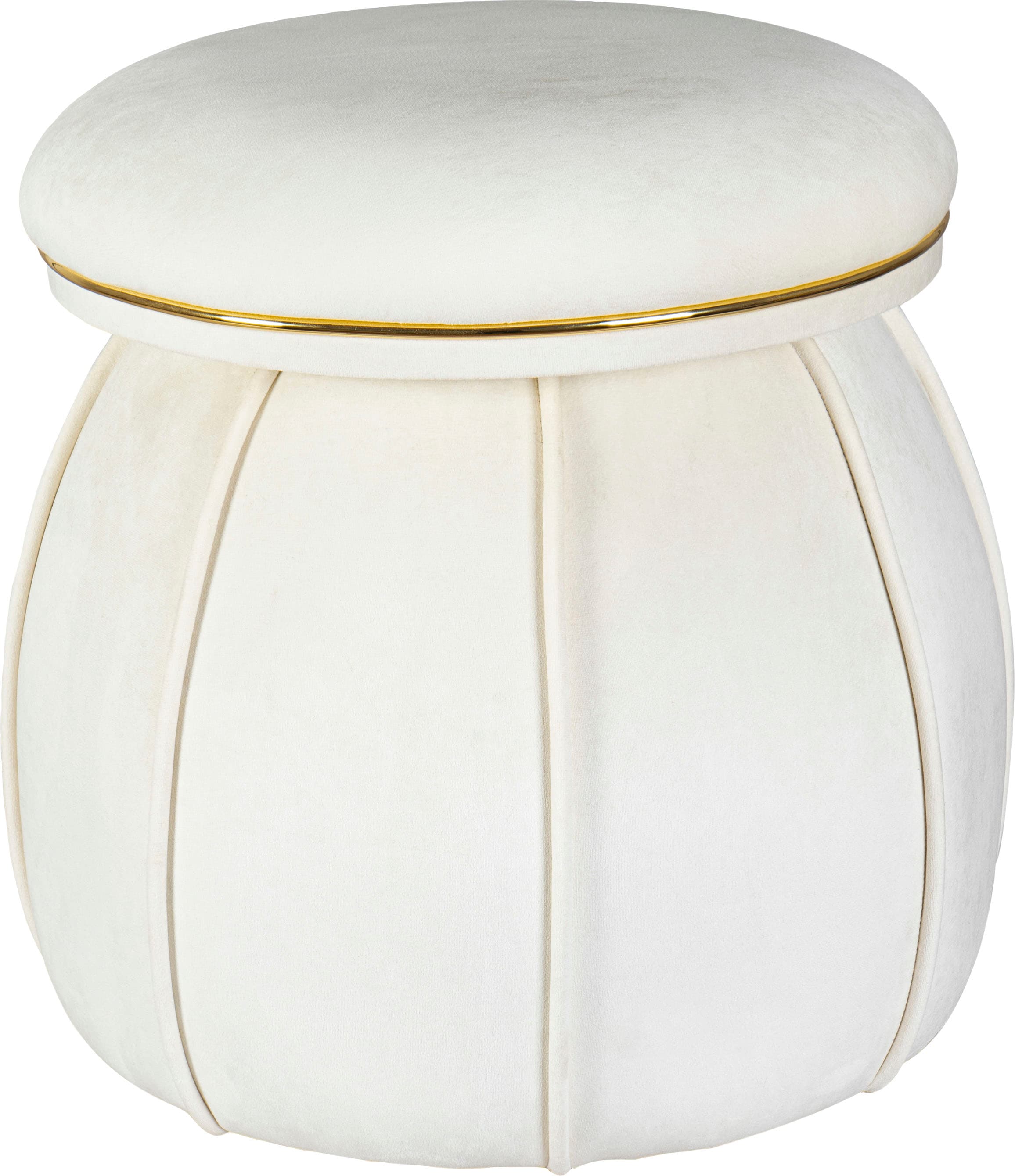 Kayoom Sitzhocker »Hocker Corin,extravagante Form,stilvolle Farben,elegant gesteppter Fuß« 1 Stk. tlg. komfortabel, hochqualitativ, pflegeleicht, sorgfältig verarbeitet